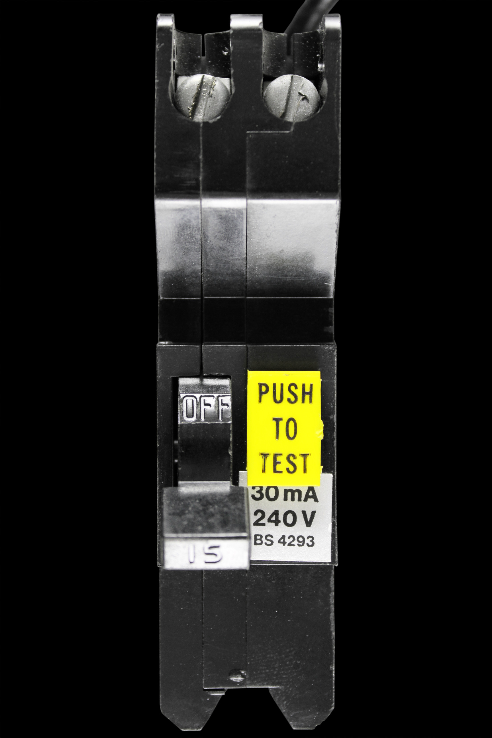 FEDERAL 15 AMP 30mA RCBO STAB-LOK BY