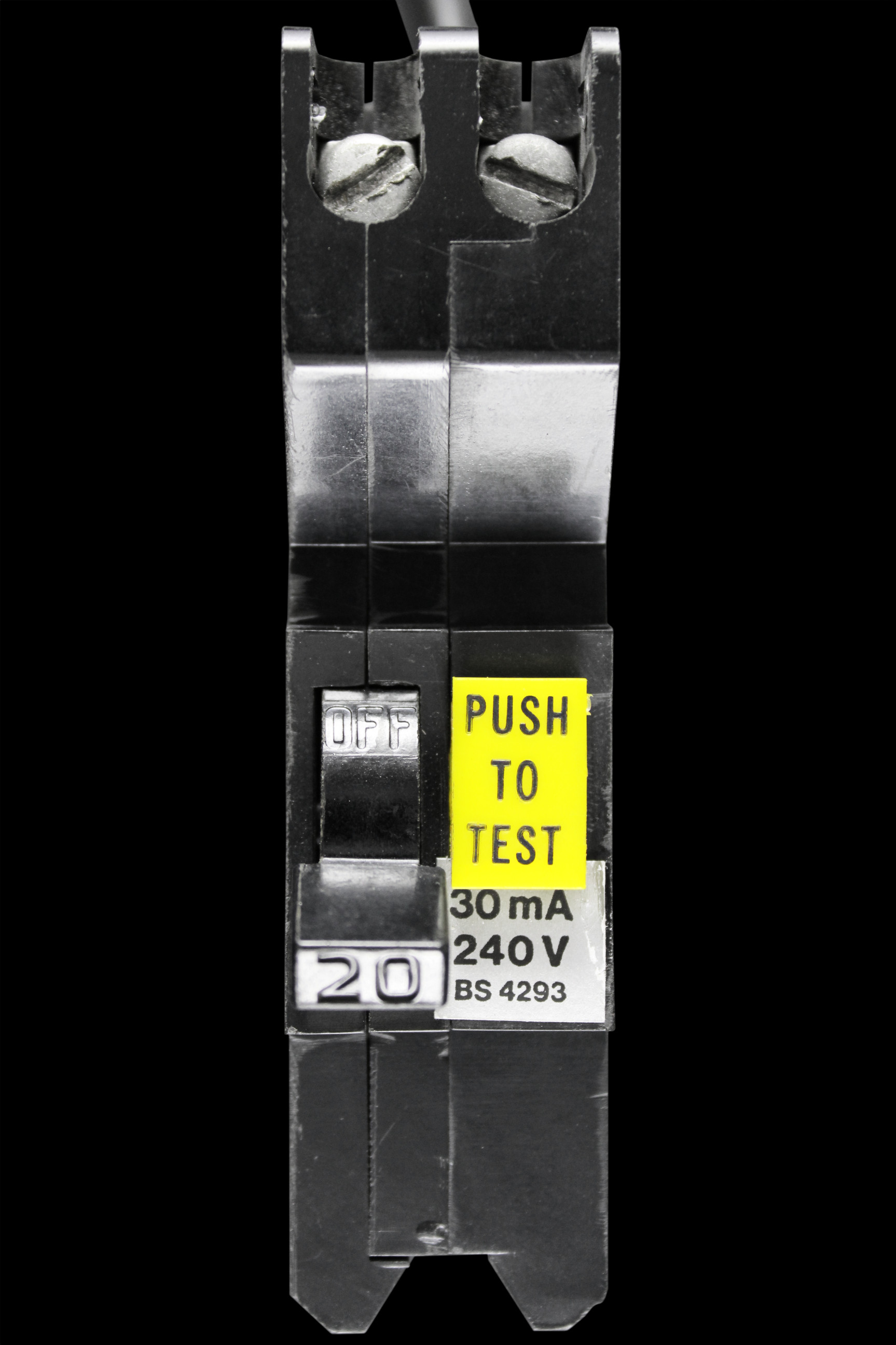 FEDERAL 20 AMP 30mA RCBO STAB-LOK BY