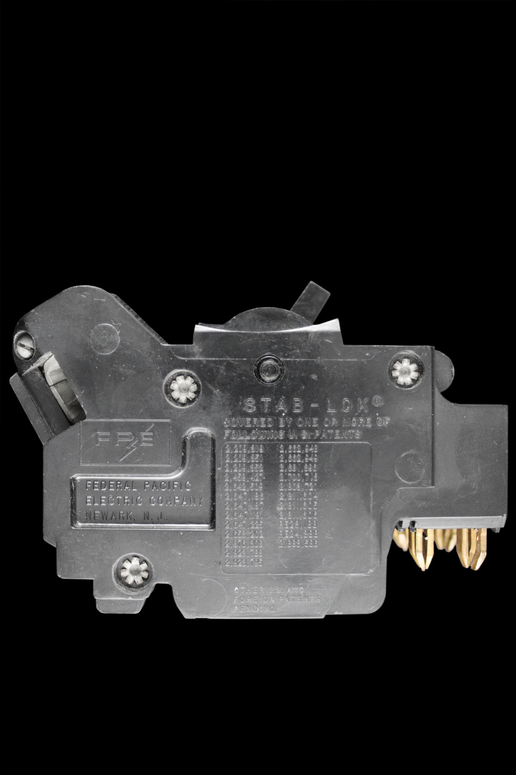 FEDERAL 100 AMP MCB CIRCUIT BREAKER TRIPLE POLE STAB-LOK NA-NI