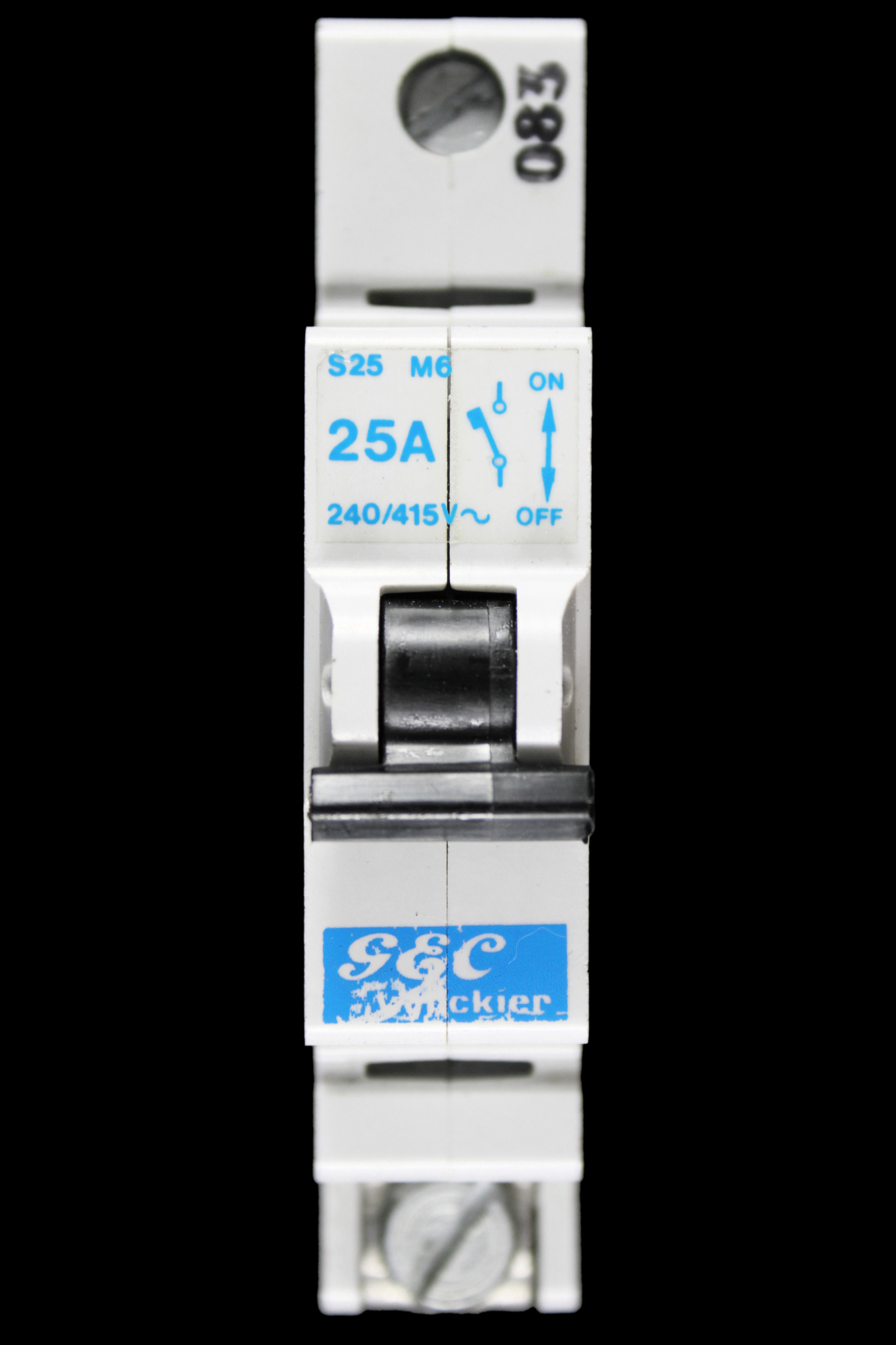 GEC VYNCKIER 25 AMP TYPE 3 M6 MCB CIRCUIT BREAKER S25