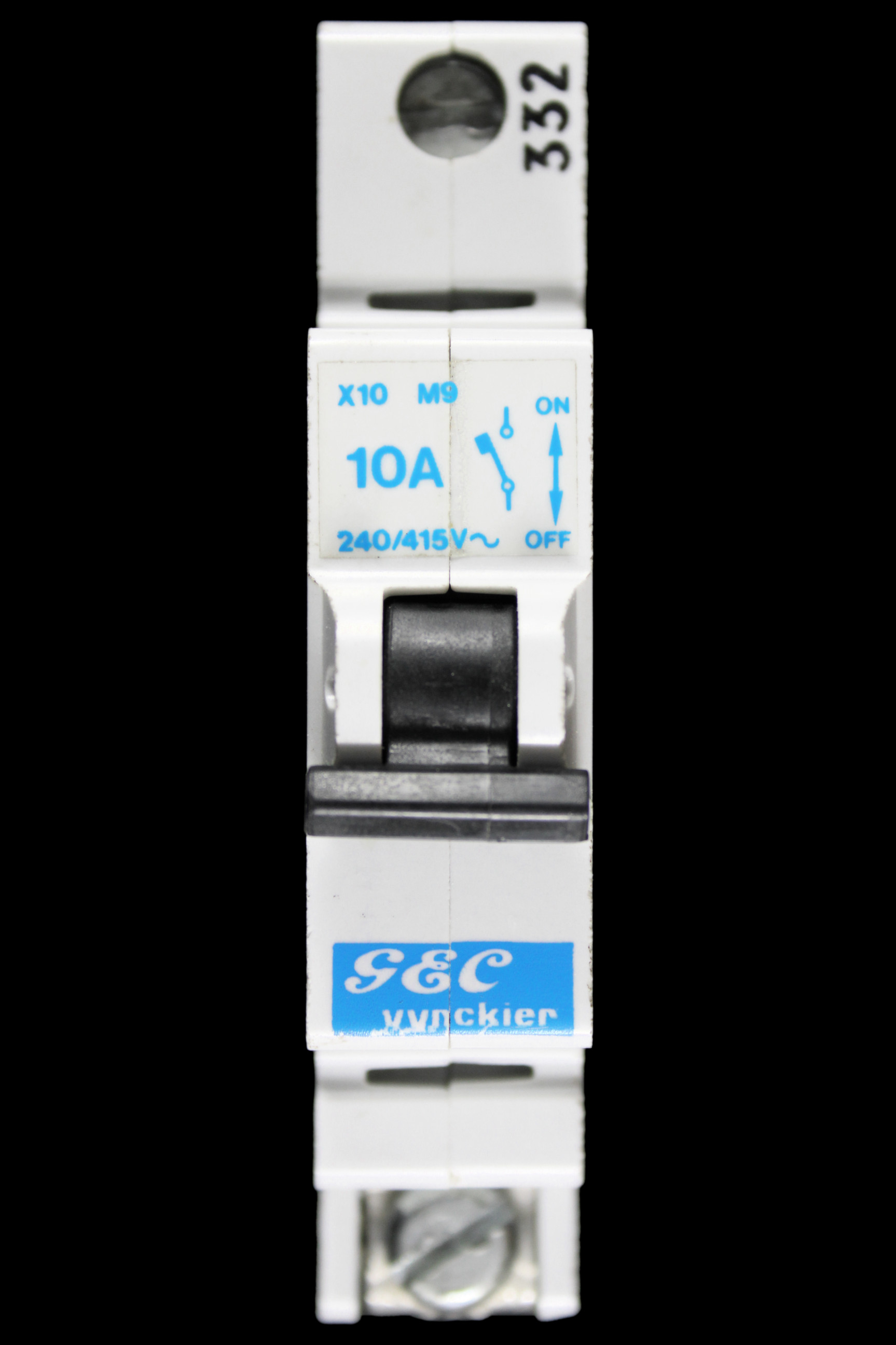GEC VYNCKIER 10 AMP TYPE 2 M9 MCB CIRCUIT BREAKER X10