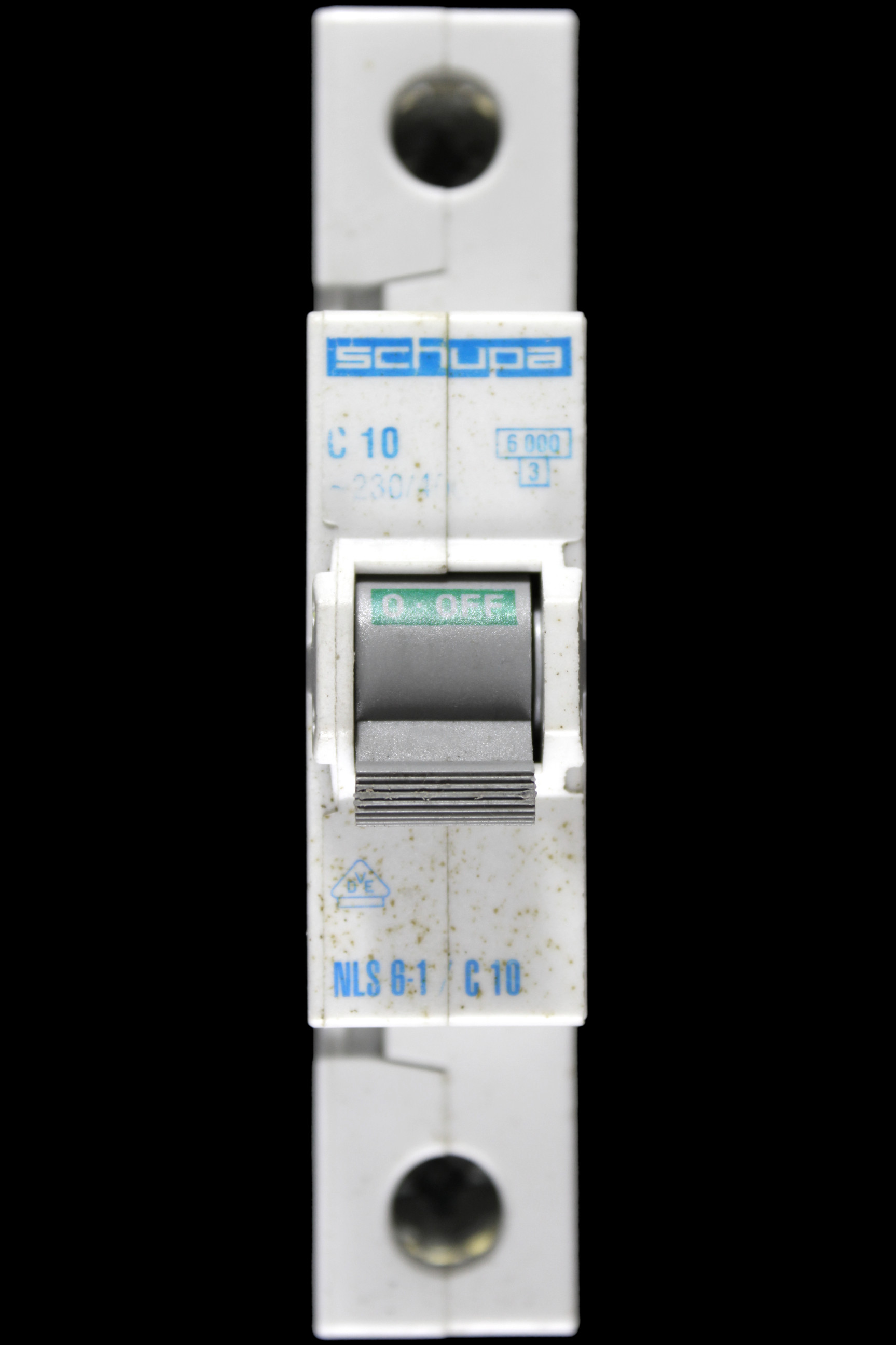 SCHUPA C 10 MCB 6kA CIRCUIT BREAKER NLS6-1/C10