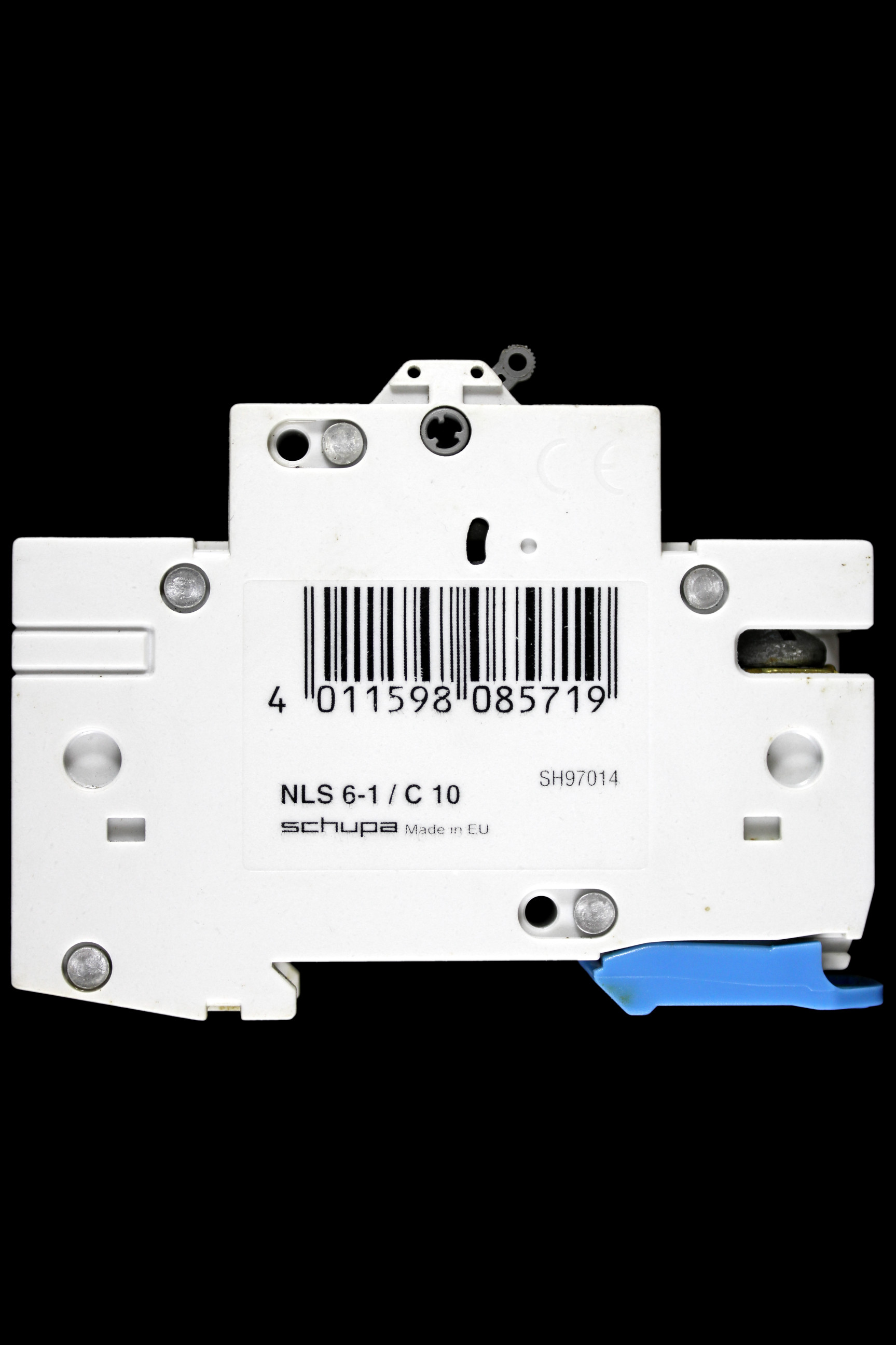 SCHUPA C 10 MCB 6kA CIRCUIT BREAKER NLS6-1/C10