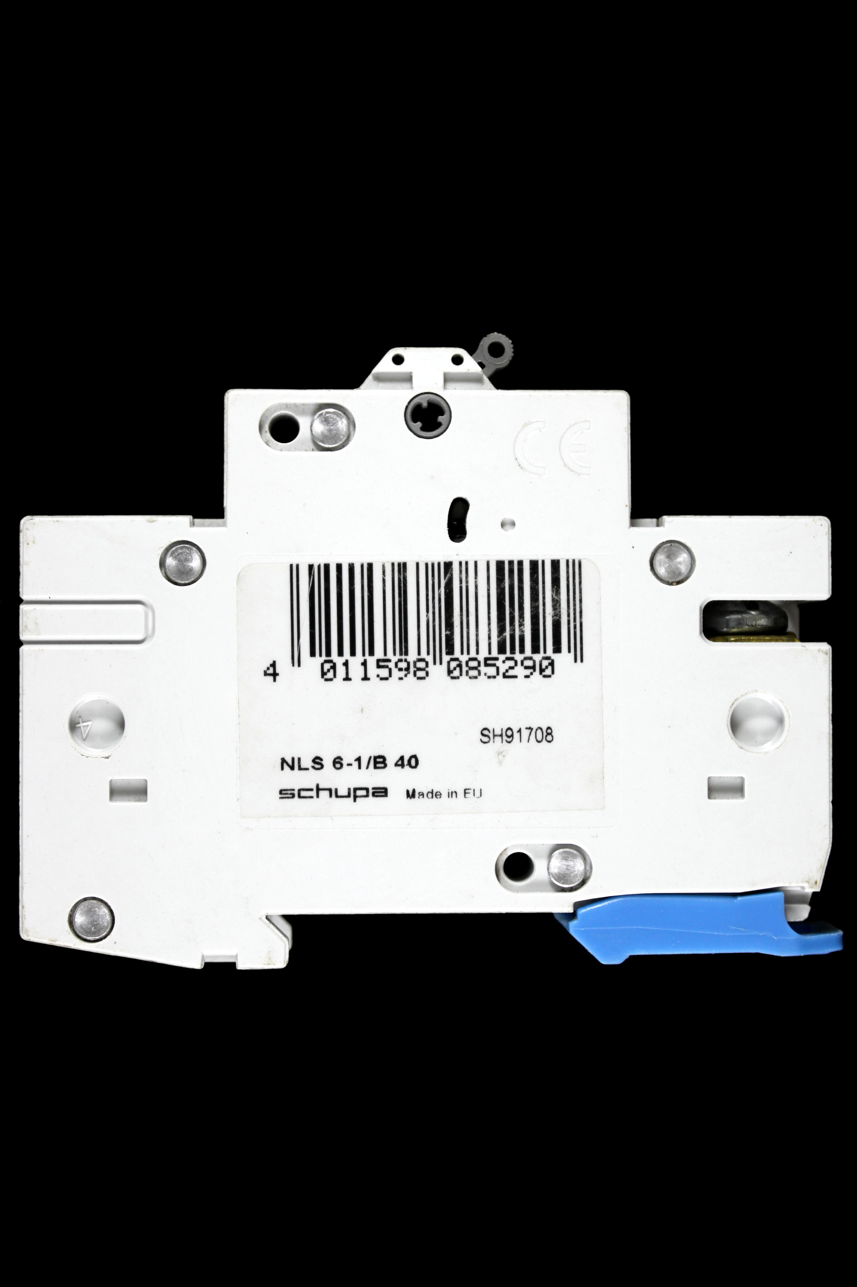 SCHUPA B 40 MCB 6kA CIRCUIT BREAKER NLS6-1/B40