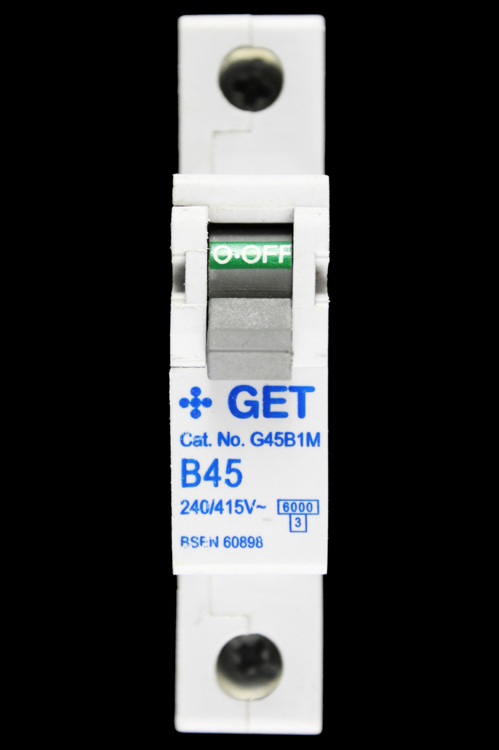 GET 45 AMP CURVE B 6kA MCB CIRCUIT BREAKER G45B1M