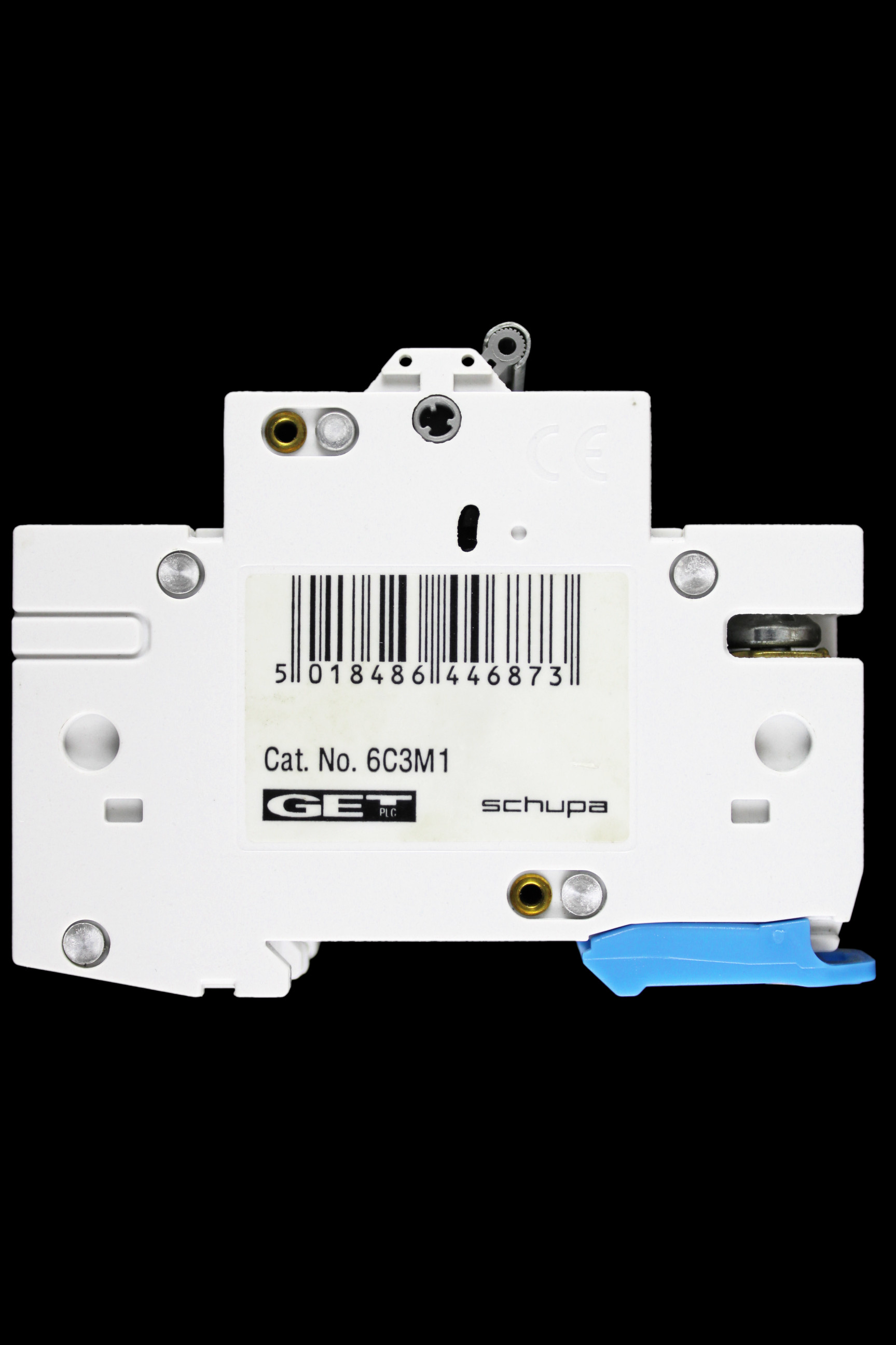 GET 6 AMP CURVE C 10kA TRIPLE POLE MCB CIRCUIT BREAKER 6C3M1 SCHUPA