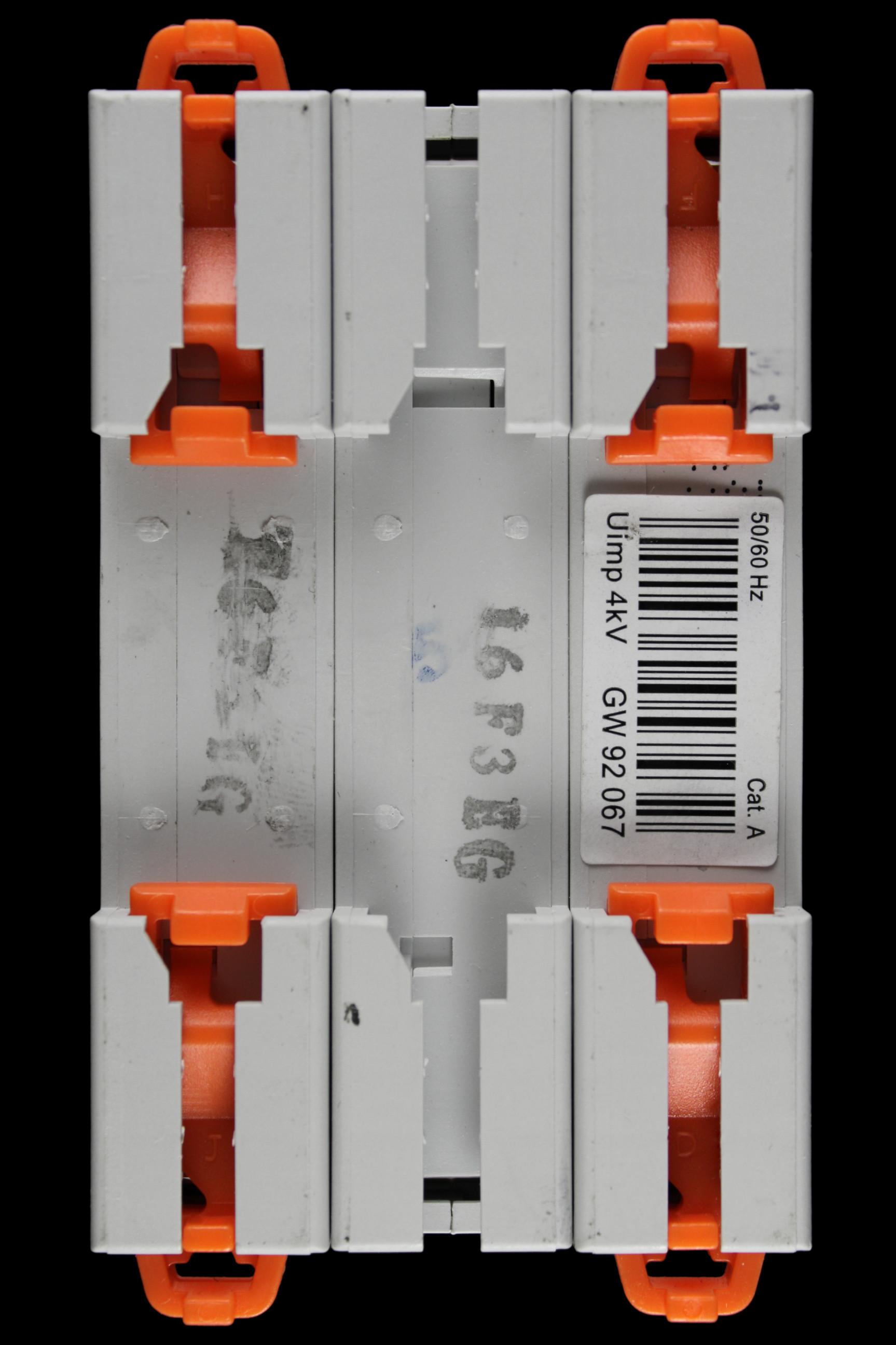 GEWISS 16 AMP CURVE C 6kA TRIPLE POLE MCB CIRCUIT BREAKER GW92067 MT60