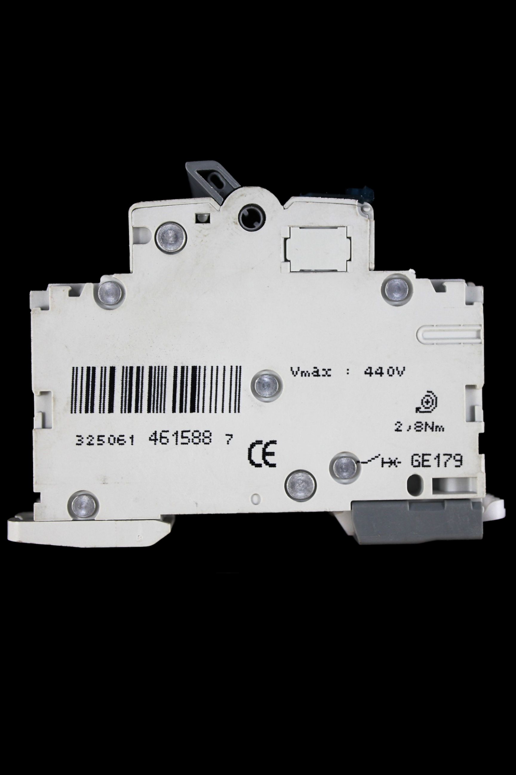 HAGER 63 AMP CURVE C 10kA TRIPLE POLE MCB CIRCUIT BREAKER NCN363A 461588