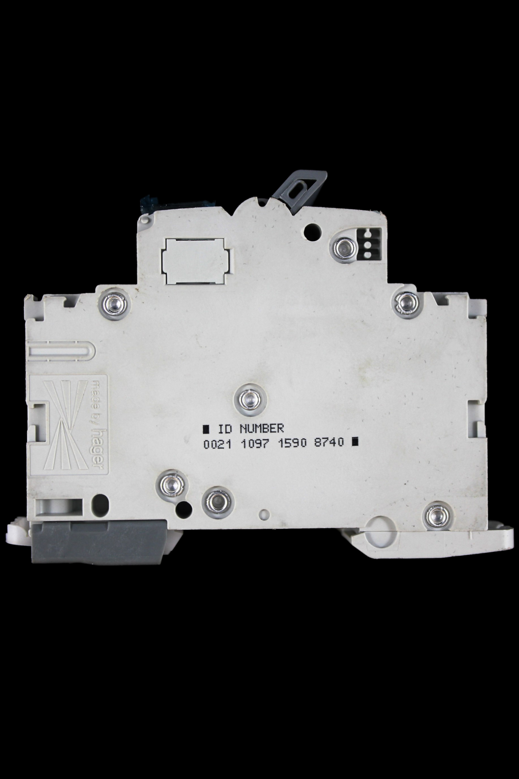 HAGER 63 AMP CURVE C 10kA TRIPLE POLE MCB CIRCUIT BREAKER NCN363A 461588