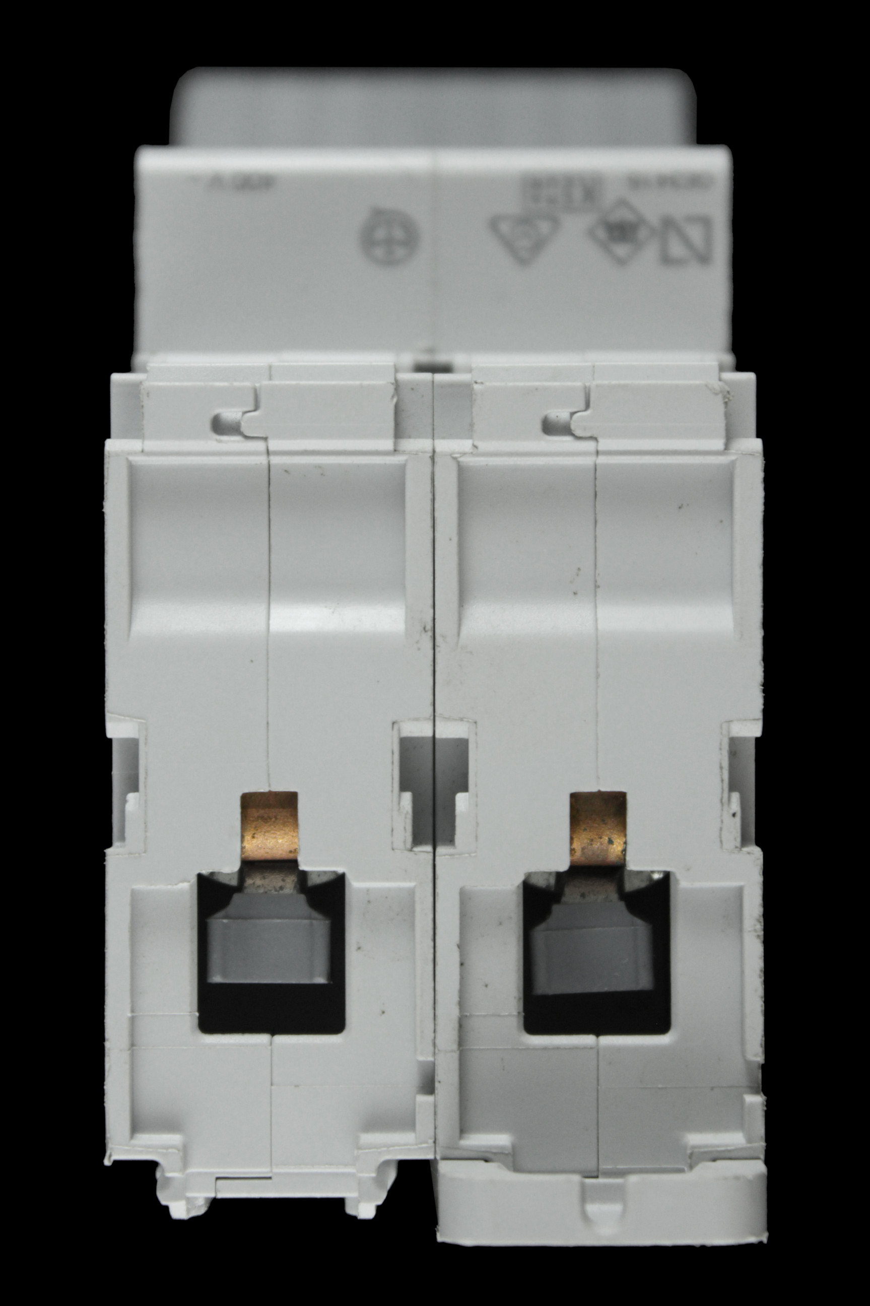 HAGER 16 AMP CURVE B 10kA DOUBLE POLE MCB CIRCUIT BREAKER NBN216A 461819