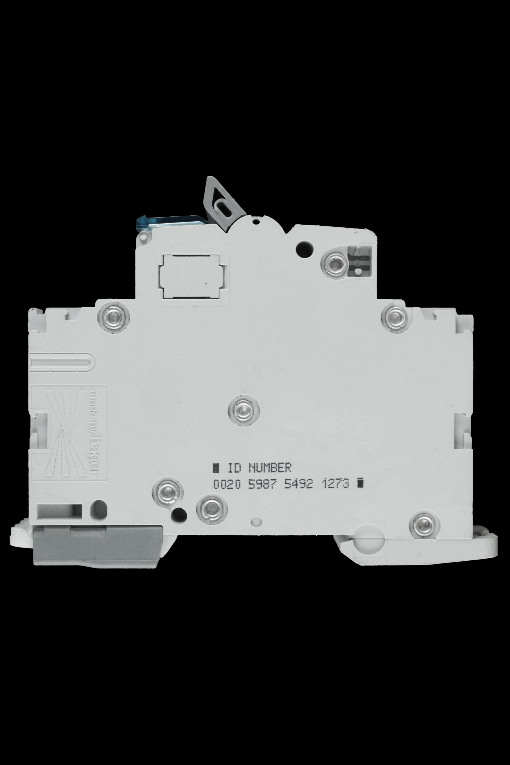 HAGER 20 AMP CURVE C 10kA TRIPLE POLE MCB CIRCUIT BREAKER NCN320A 461583