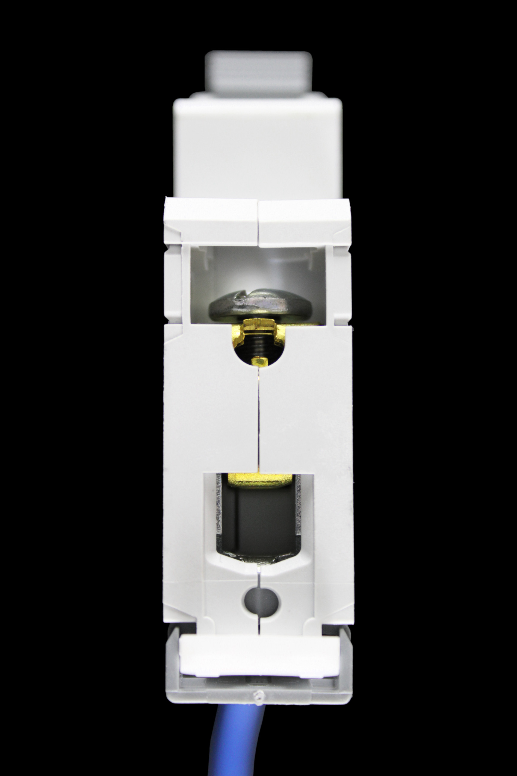 HAGER 45 AMP CURVE B 6kA 30mA RCBO TYPE A ADA145G 106395