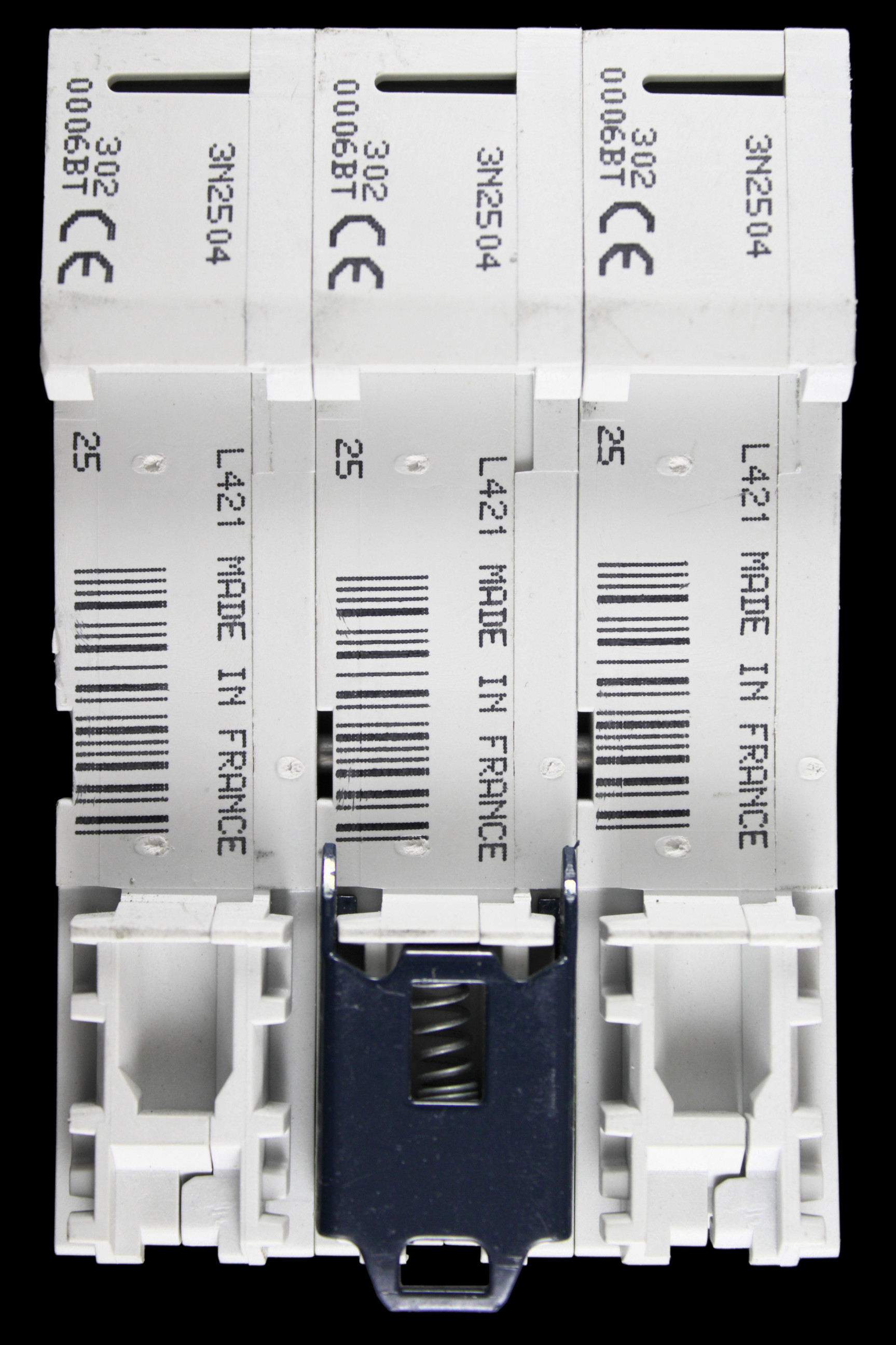 HAGER 6 AMP CURVE B 10kA TRIPLE POLE MCB CIRCUIT BREAKER NB306 462306