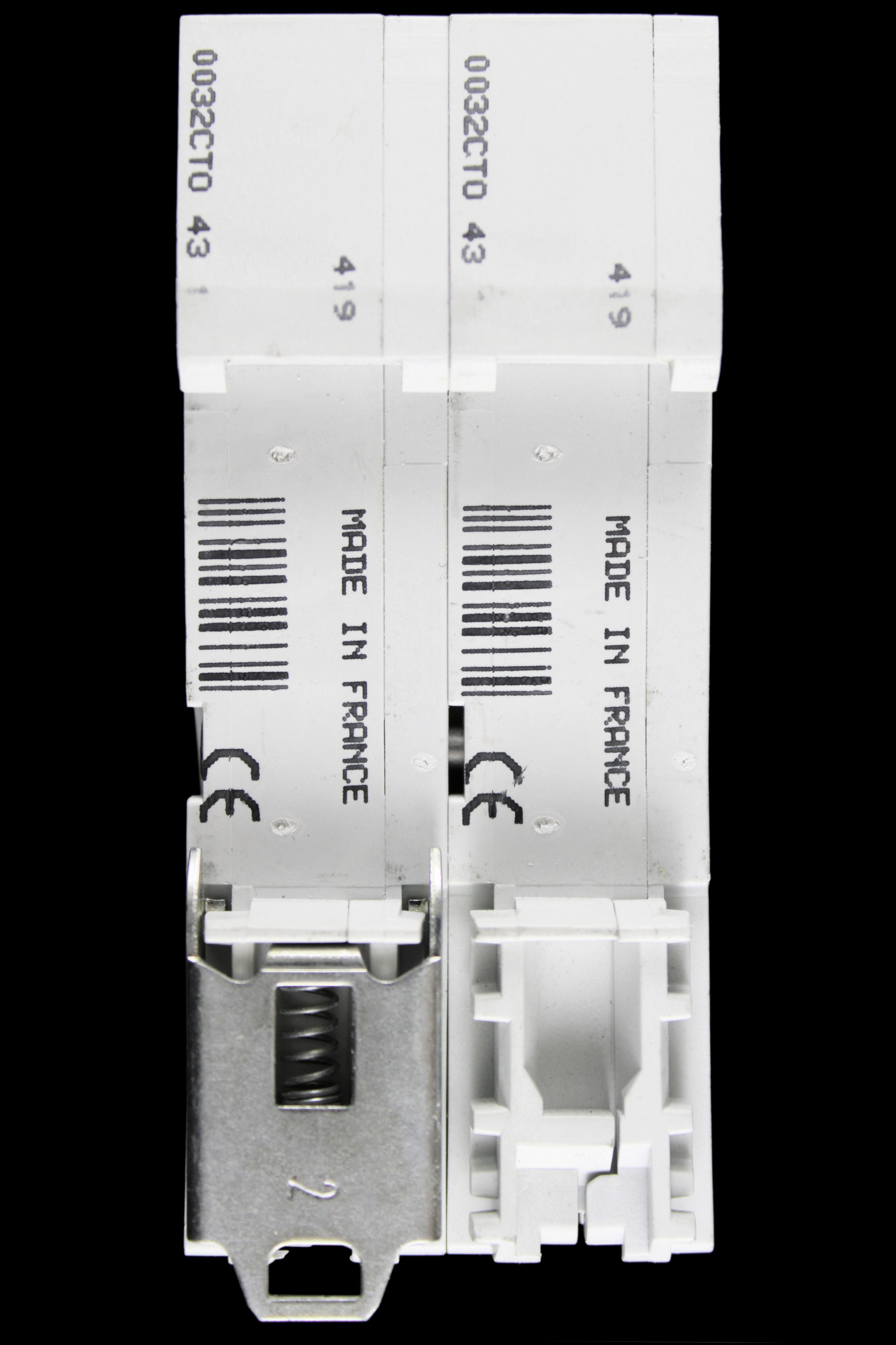 HAGER 32 AMP CURVE C 10kA DOUBLE POLE MCB CIRCUIT BREAKER NC232 463232