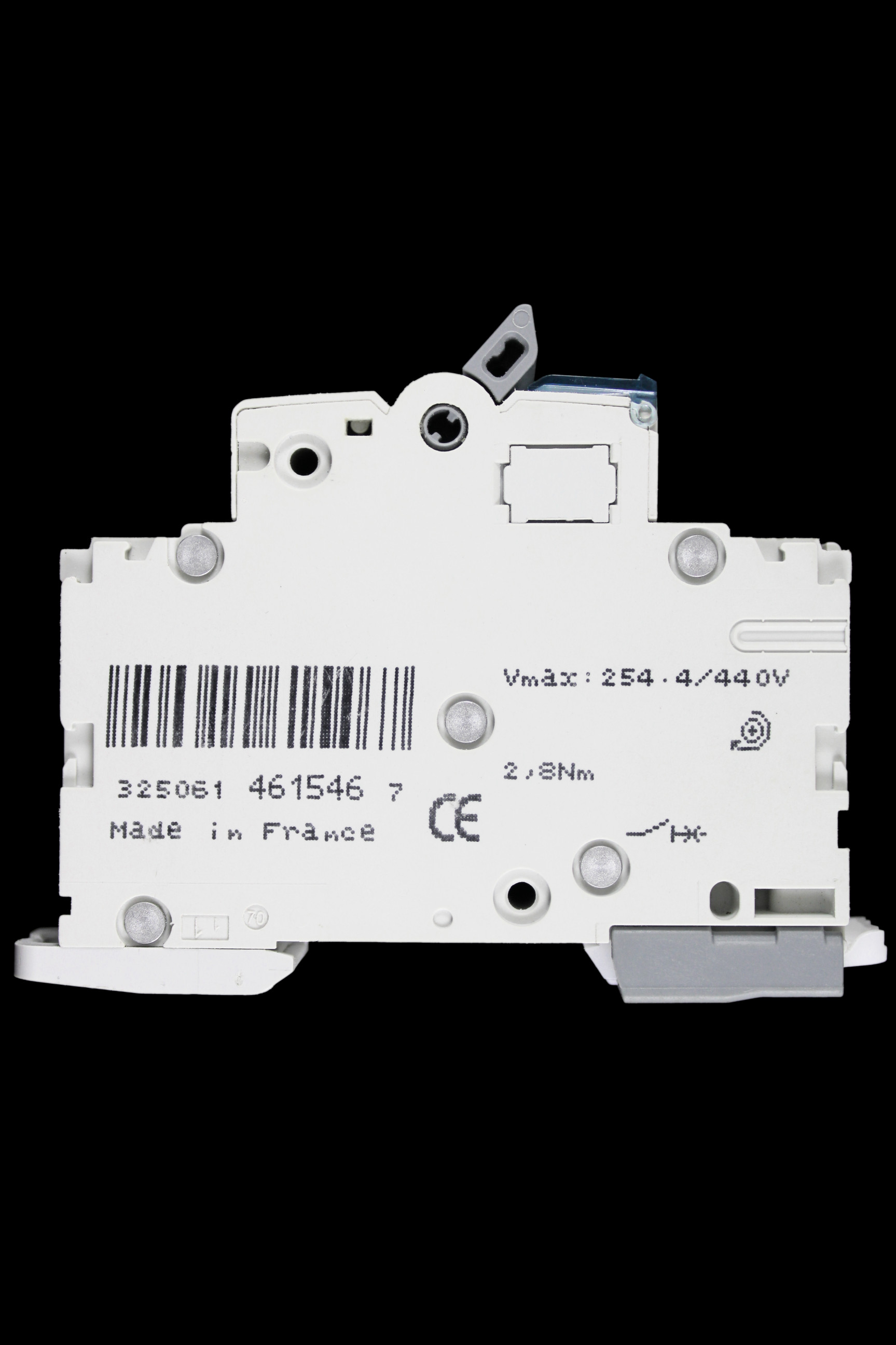 HAGER 2 AMP CURVE C 10kA MCB CIRCUIT BREAKER NCN102A 461546