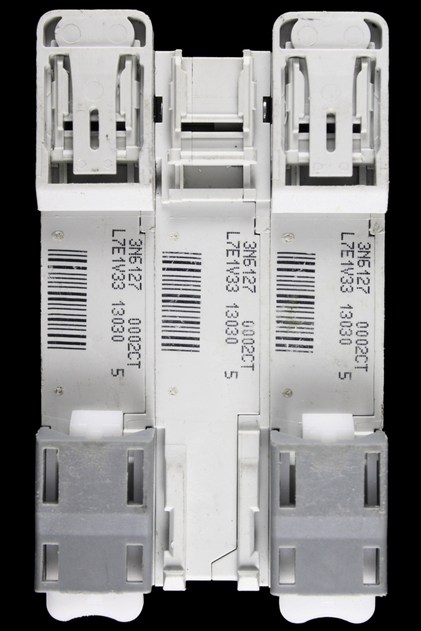 HAGER 2 AMP CURVE C 10kA TRIPLE POLE MCB CIRCUIT BREAKER NCN302A 461576