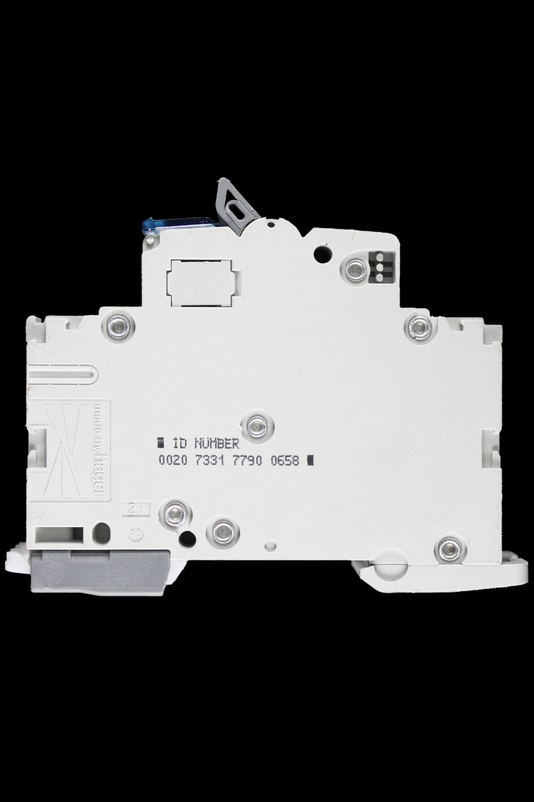 HAGER 63 AMP CURVE B 10kA TRIPLE POLE MCB CIRCUIT BREAKER NBN363A 461840