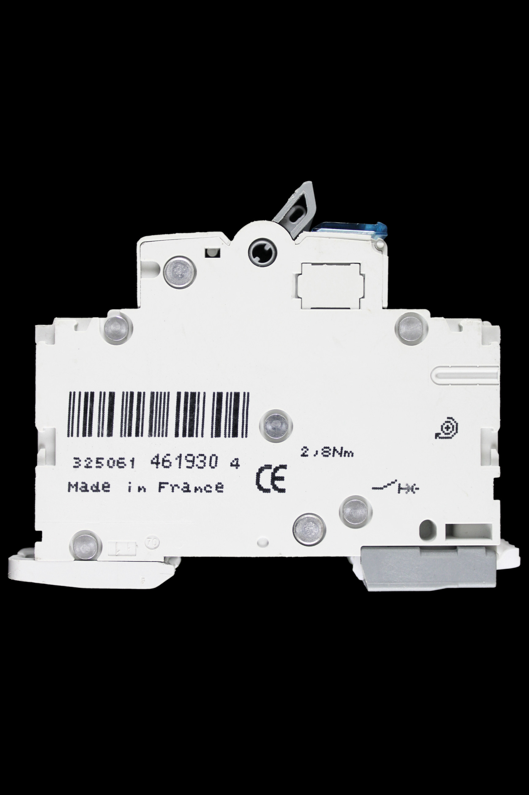 HAGER 63 AMP CURVE D 10kA TRIPLE POLE MCB CIRCUIT BREAKER NDN363A 461930