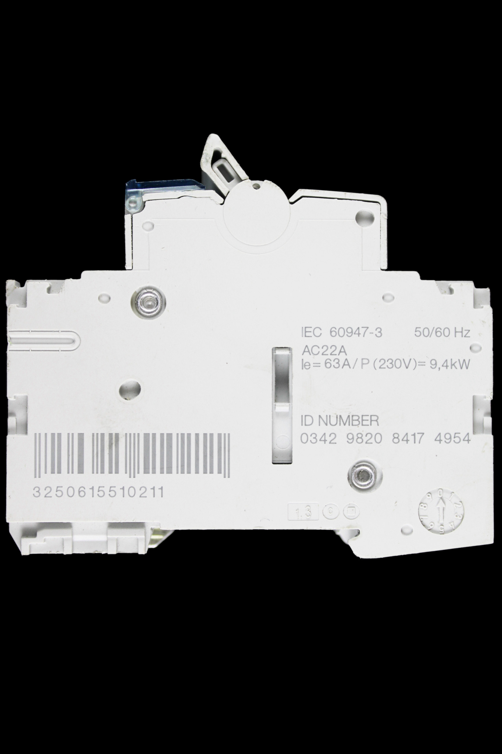 HAGER 63 AMP DOUBLE POLE MAIN SWITCH DISCONNECTOR SBN263