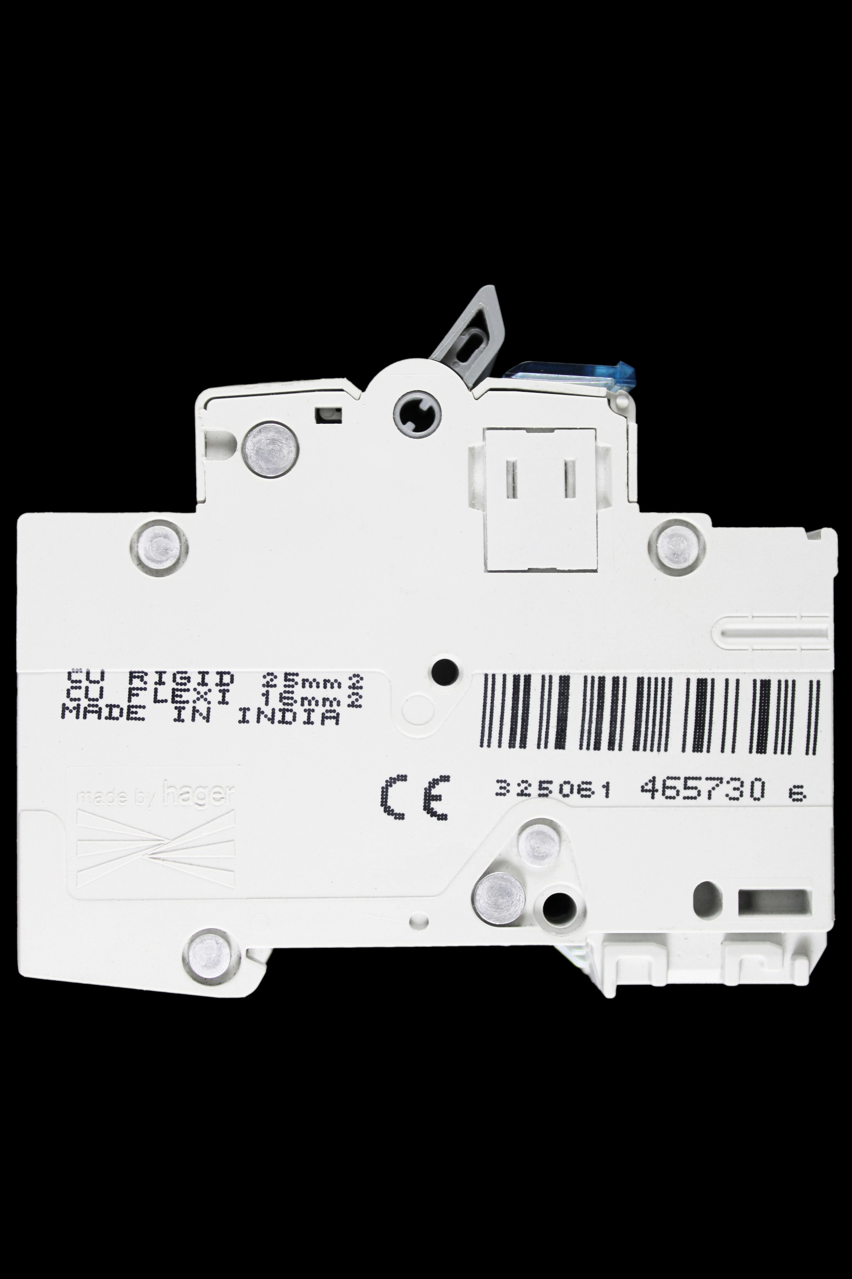 HAGER 50 AMP CURVE C 10kA TRIPLE POLE MCB CIRCUIT BREAKER NCN350N 465730
