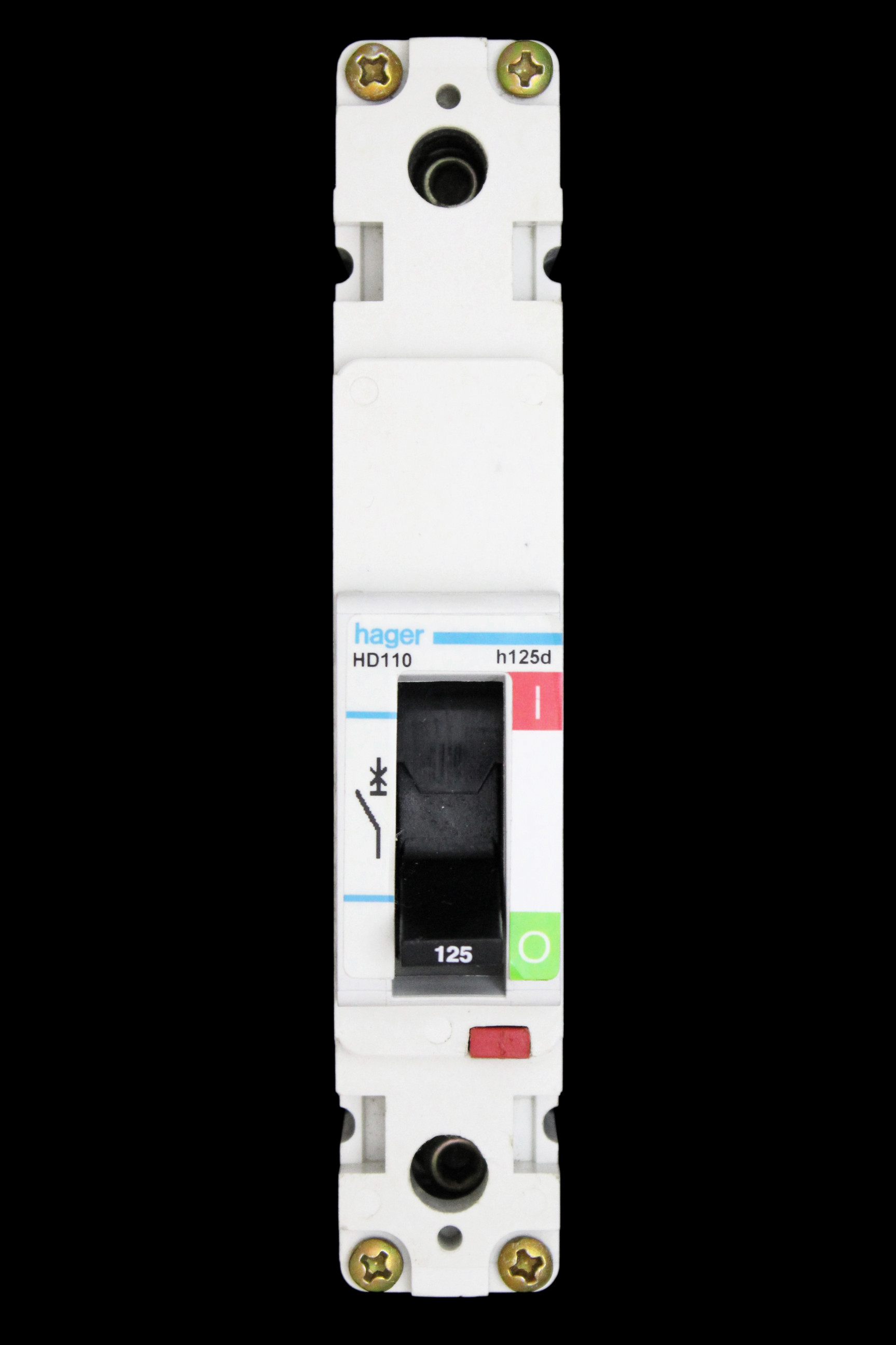 HAGER 125 AMP 16kA MCCB HD110 314110 H125D