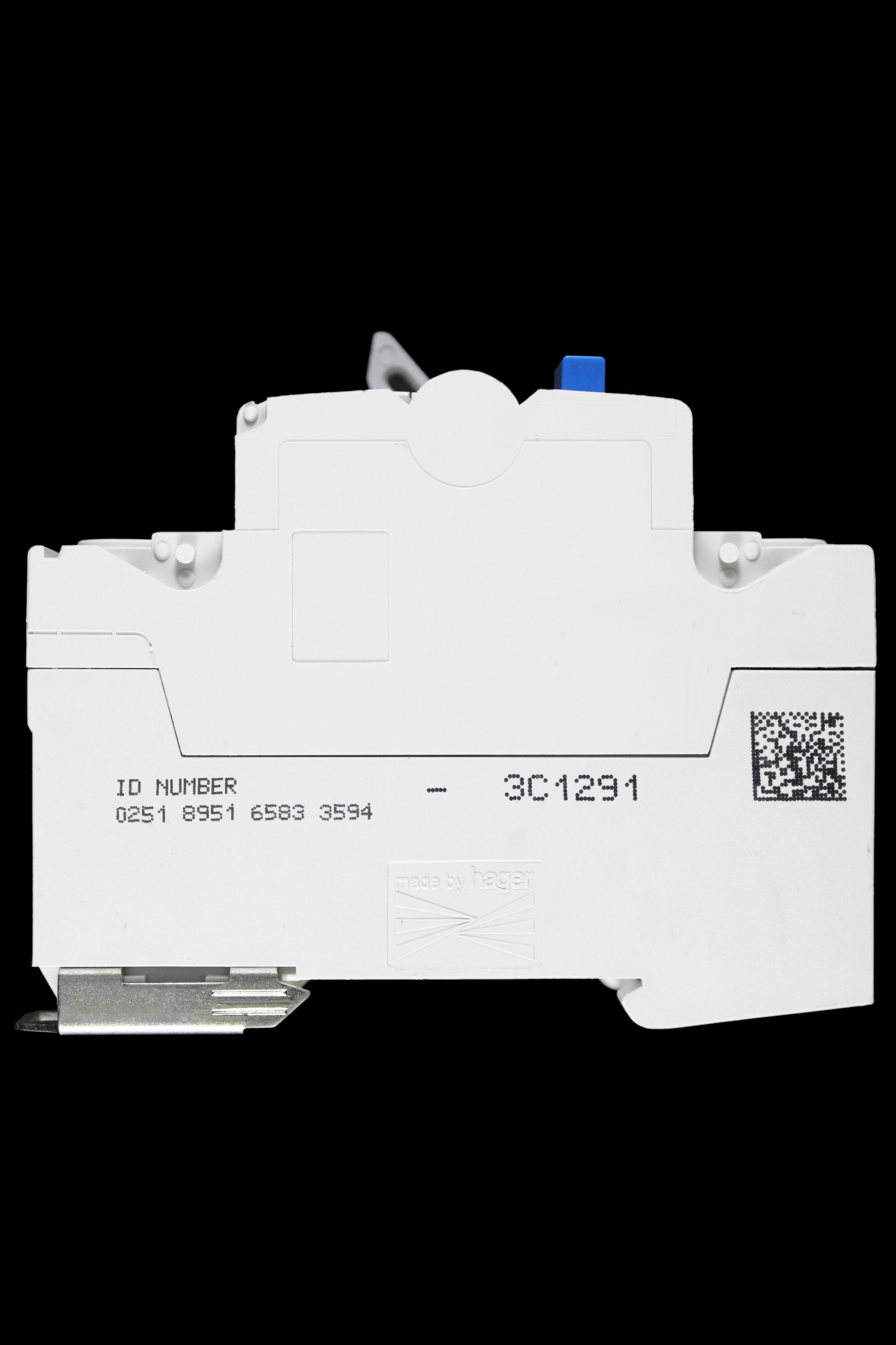 HAGER 16 AMP 10mA DOUBLE POLE RCCB RCD TYPE AC CC216B 163117