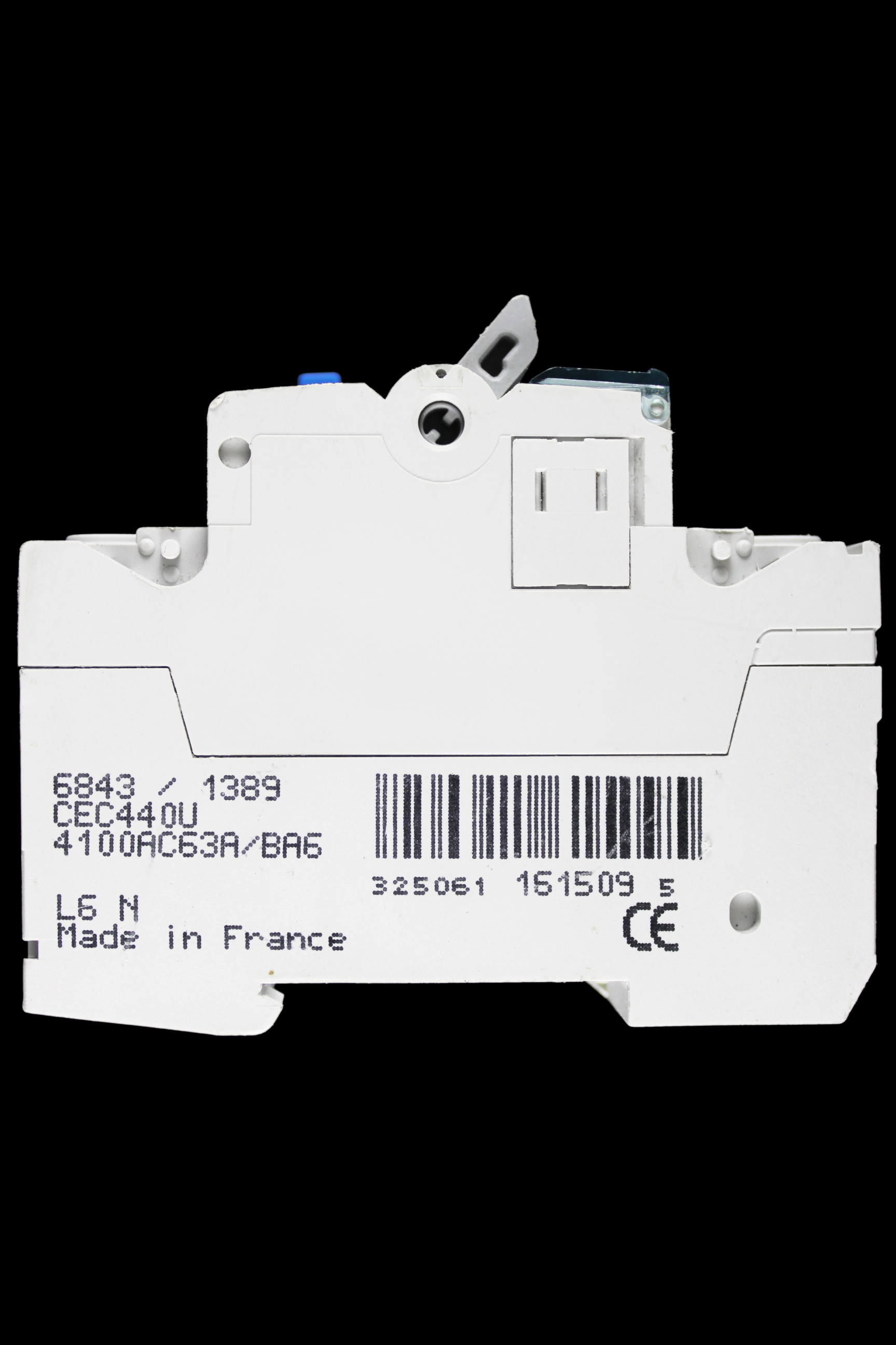 HAGER 40 AMP 100mA FOUR POLE RCD TYPE AC CEC440U 161509