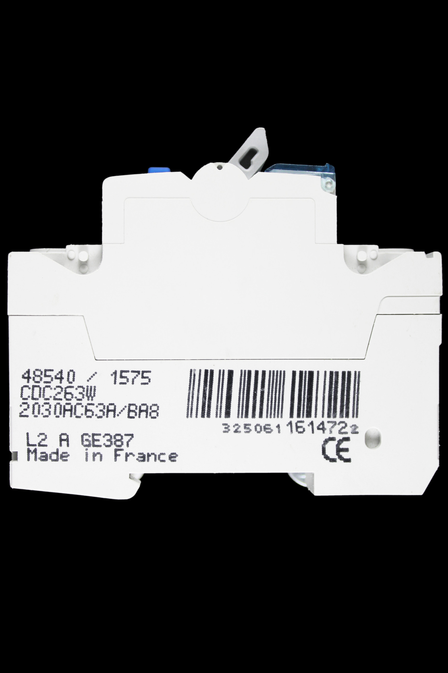 HAGER 63 AMP 30mA DOUBLE POLE RCD TYPE AC CDC263W 161472