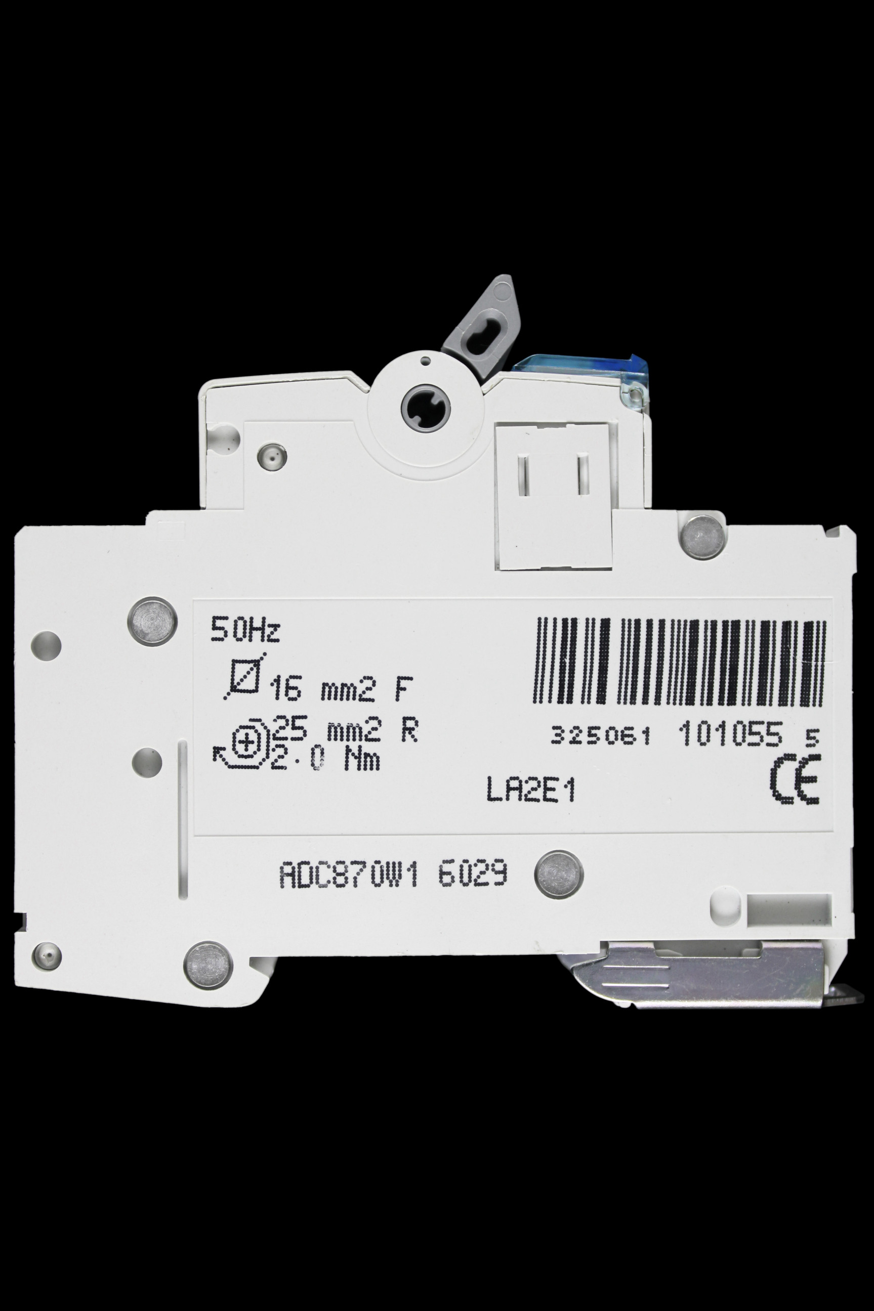 HAGER 20 AMP CURVE B 4.5kA 30mA DOUBLE POLE RCBO TYPE AC ADC870W 101055