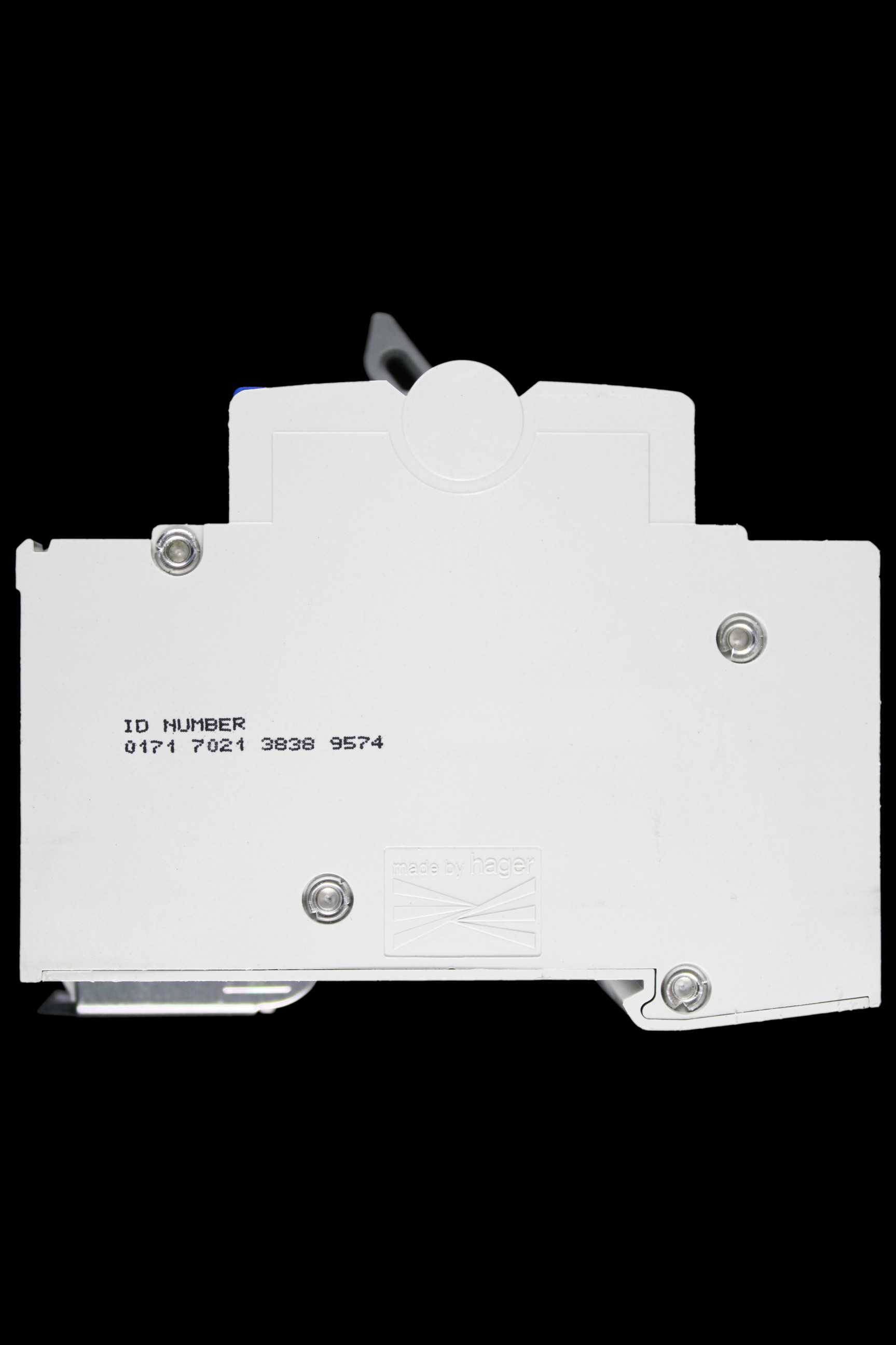 HAGER 10 AMP CURVE C 4.5kA 30mA DOUBLE POLE RCBO TYPE AC ADC810W 101044