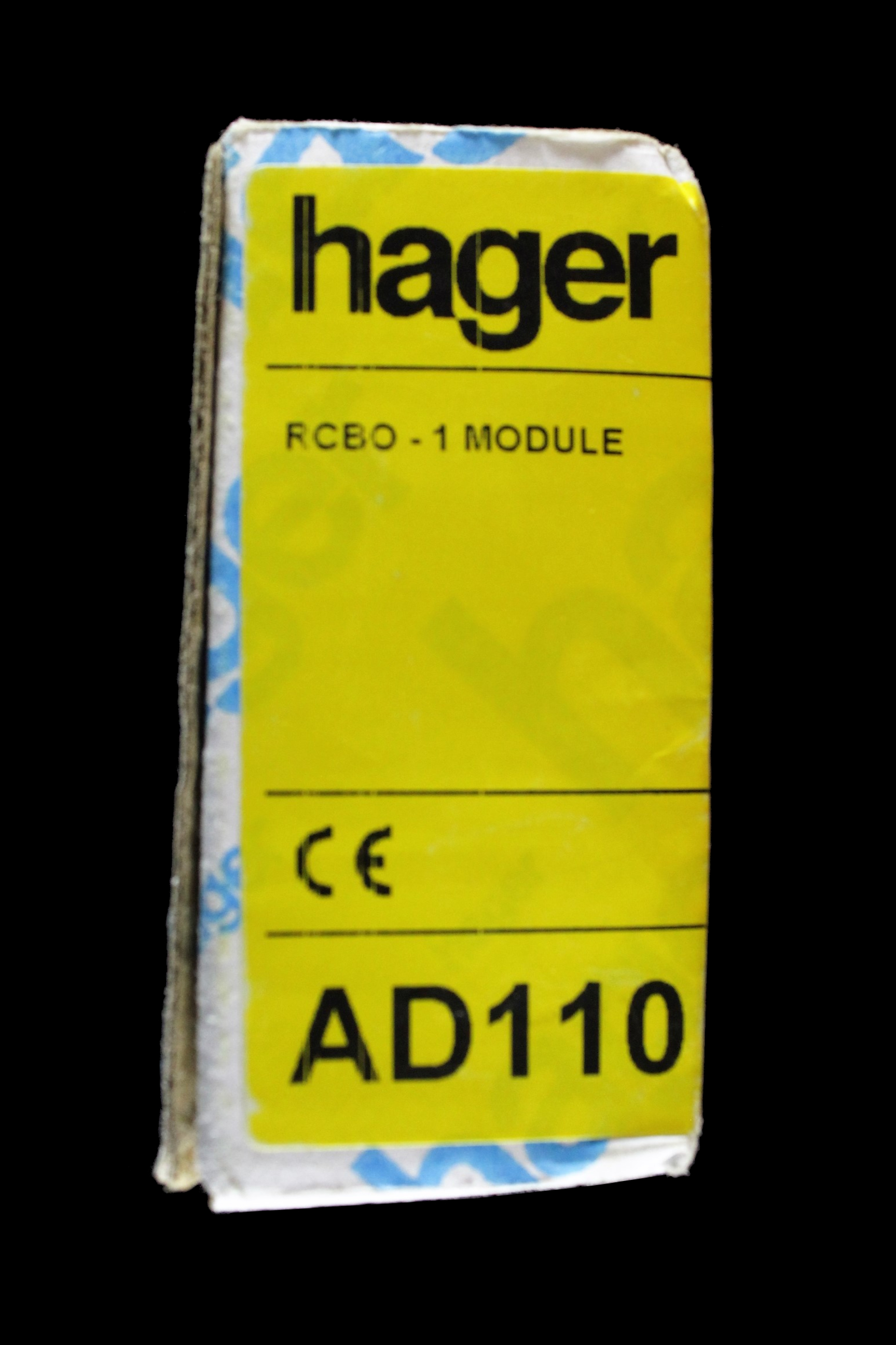 HAGER 32 AMP CURVE B 6kA 30mA RCBO TYPE AC 104275 AD110