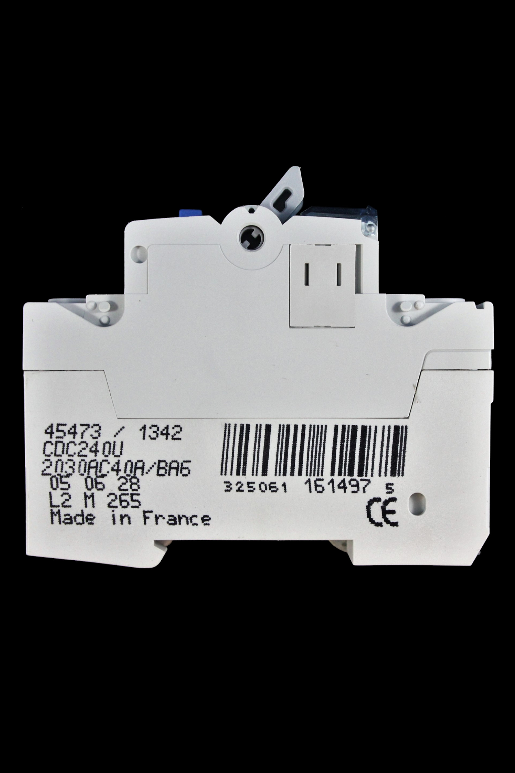 HAGER 40 AMP 30mA DOUBLE POLE RCD RCCB TYPE AC 161497 CDC240U