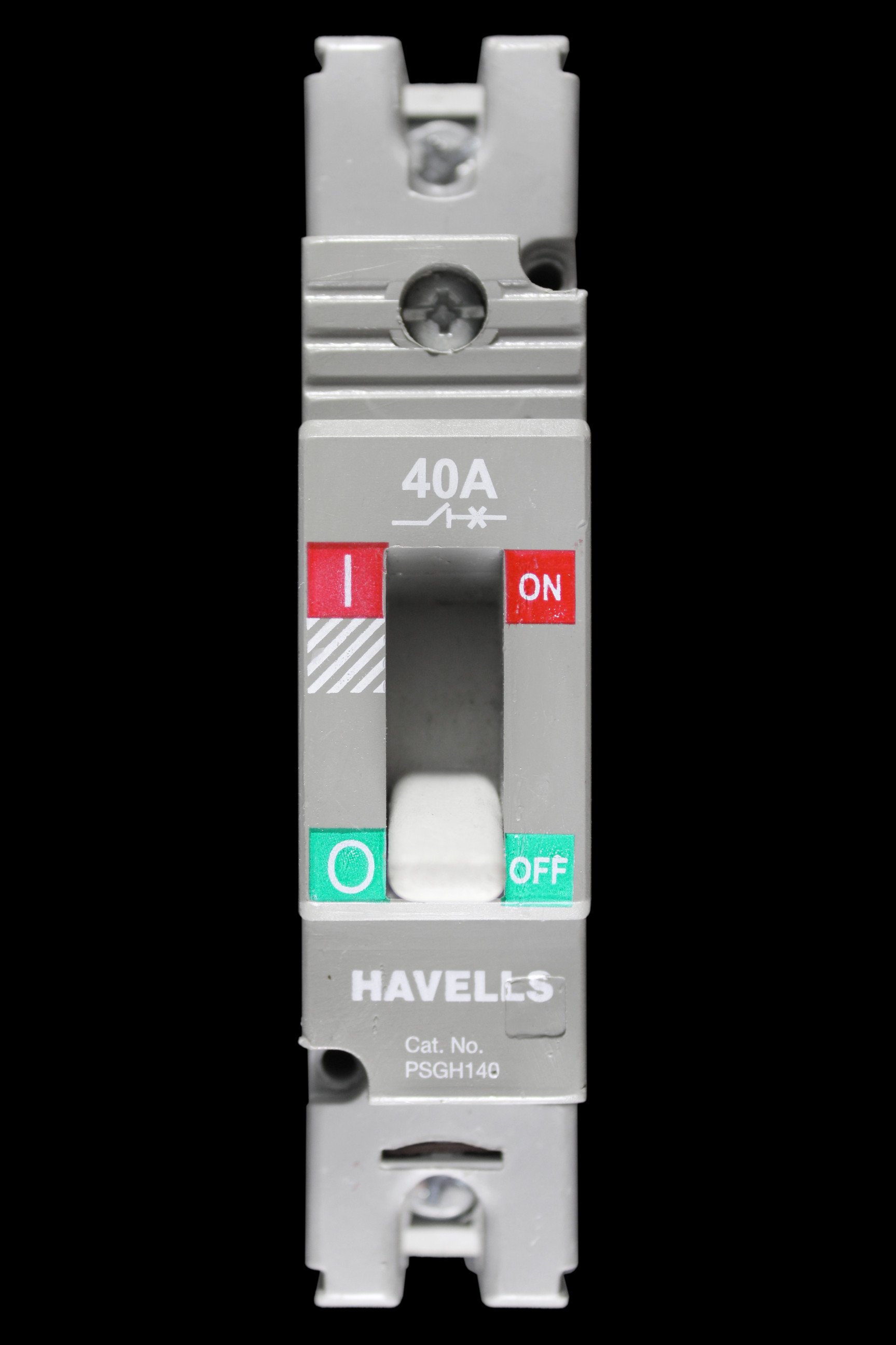HAVELLS 40 AMP 25kA MCCB POWERSAFE PSGH140 IHUGHDAS0040