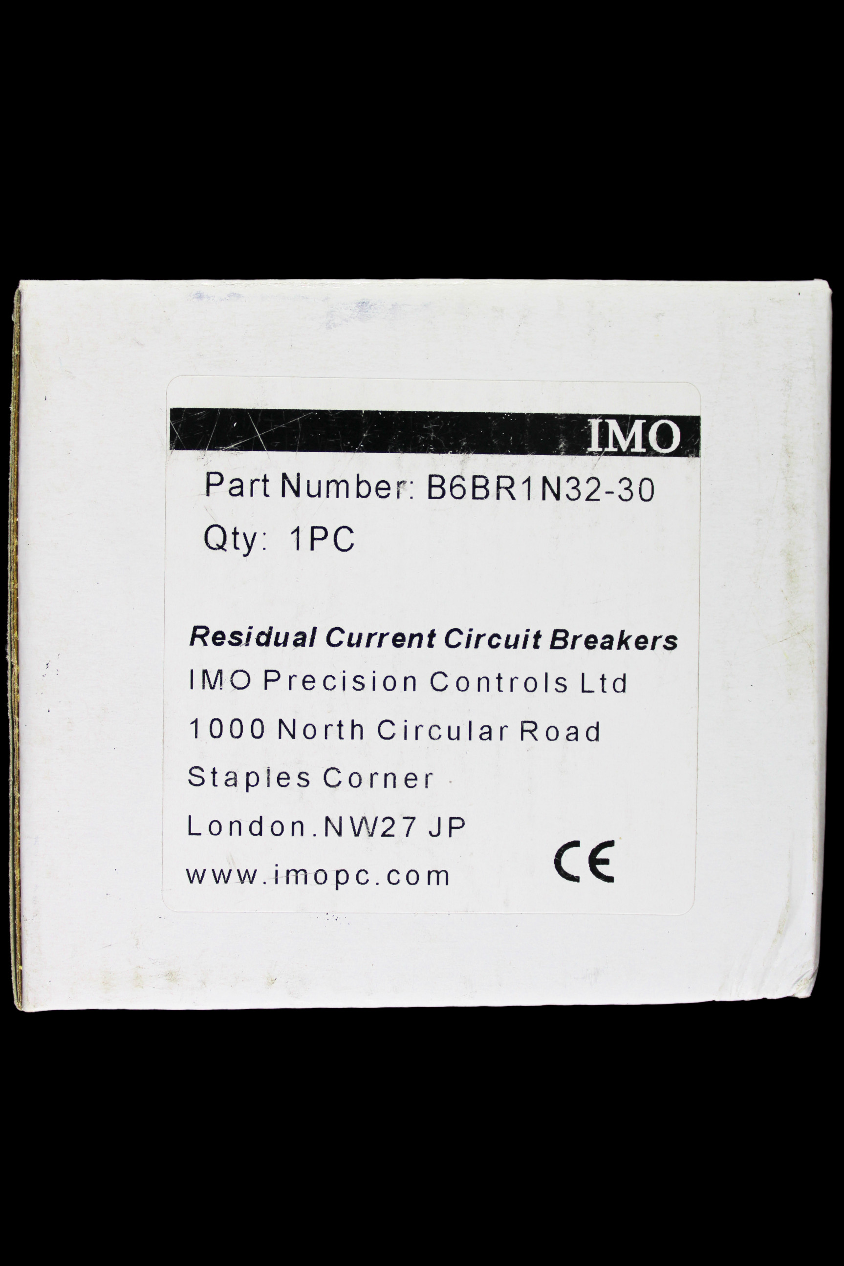 IMO 32 AMP CURVE B 10kA 30mA DOUBLE POLE RCBO TYPE AC B6BR1N32-30