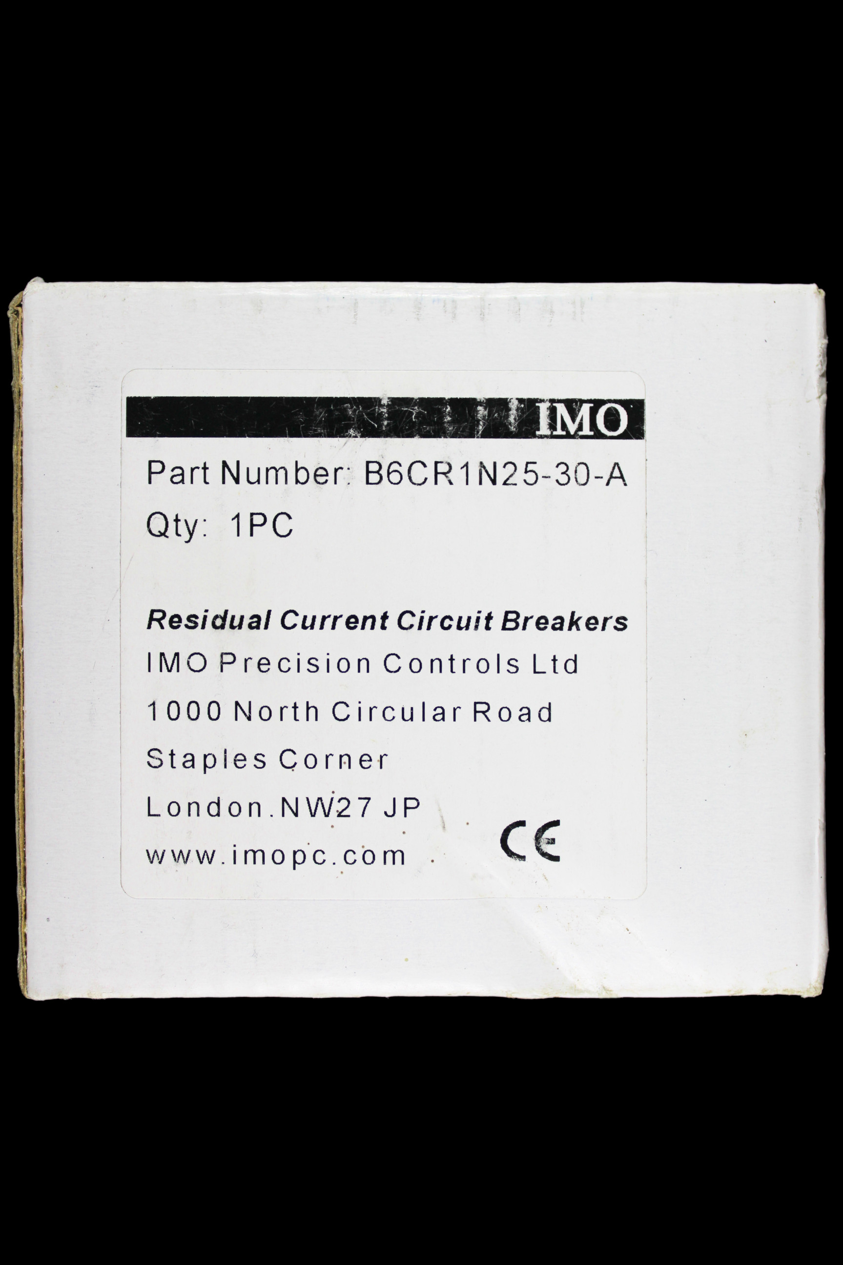 IMO 25 AMP CURVE C 10kA 30mA DOUBLE POLE RCBO TYPE A B6CR1N25-30-A