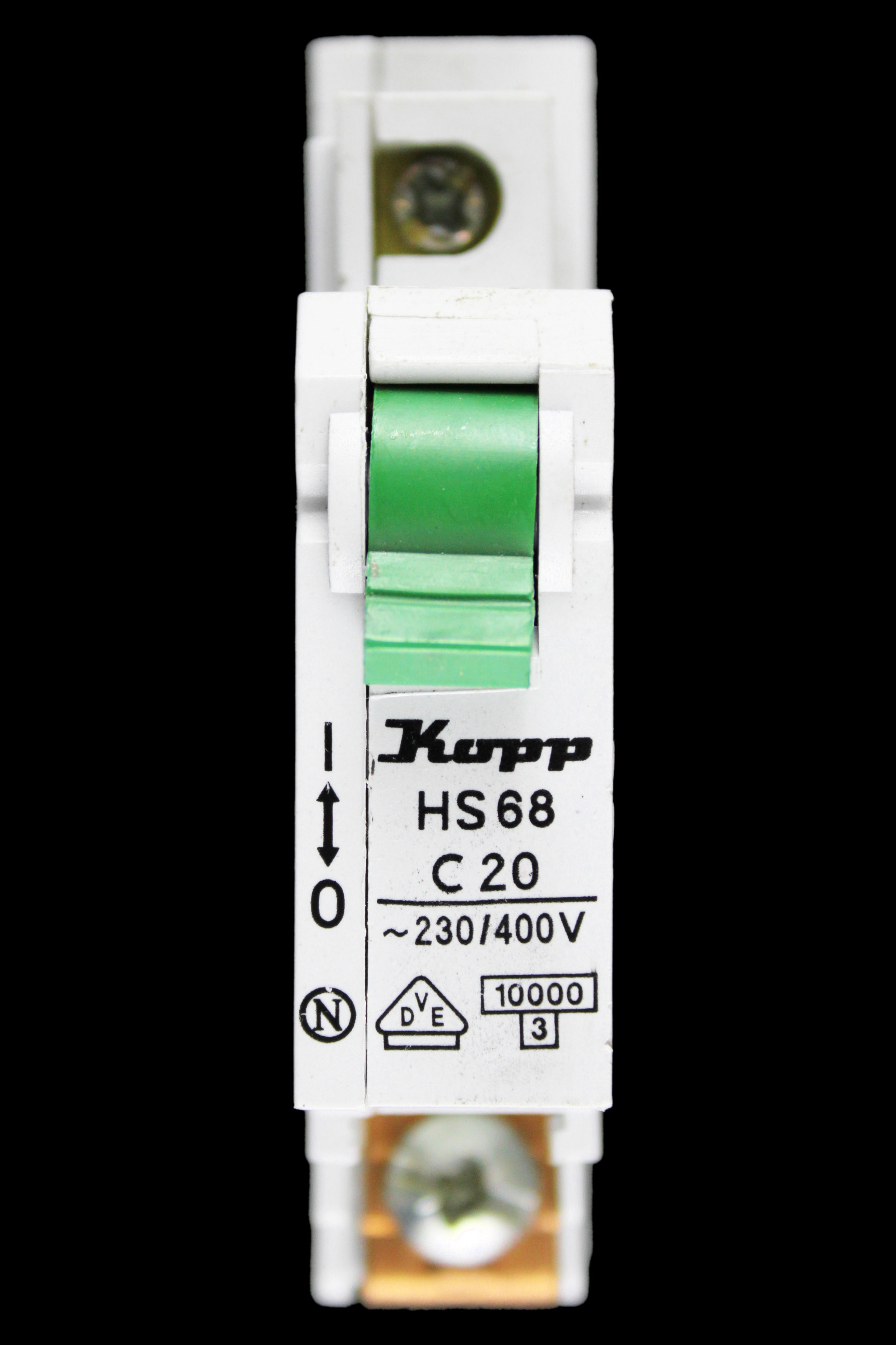 KOPP 20 AMP CURVE C 10kA MCB CIRCUIT BREAKER HS68
