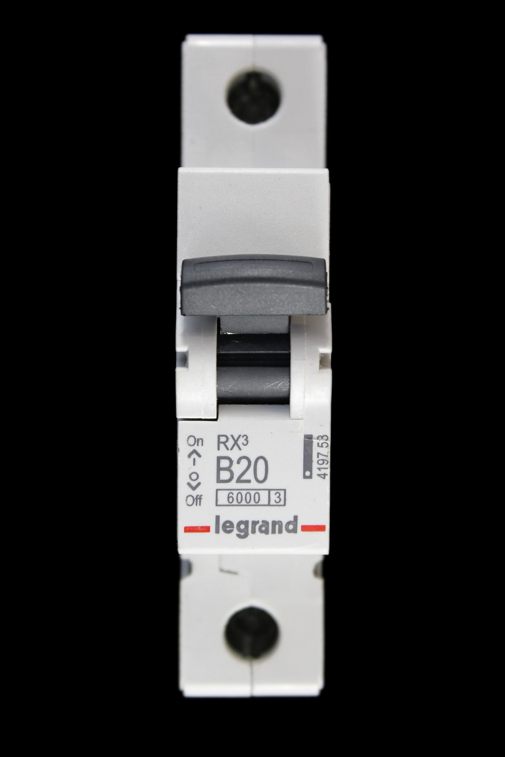 LEGRAND 20 AMP CURVE B 6kA MCB CIRCUIT BREAKER 419753 RX3