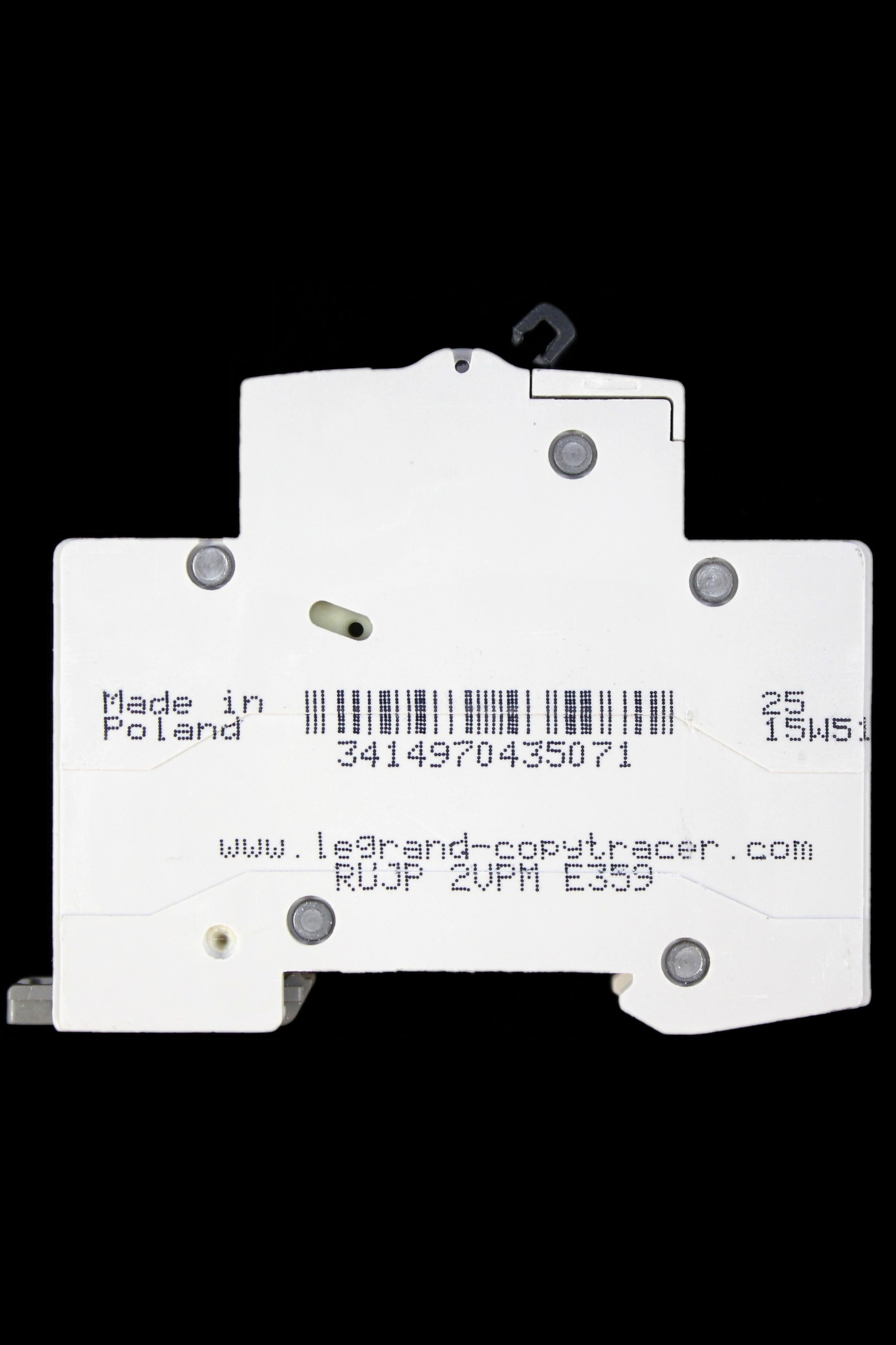 LEGRAND 20 AMP CURVE B 6kA MCB CIRCUIT BREAKER 419753 RX3