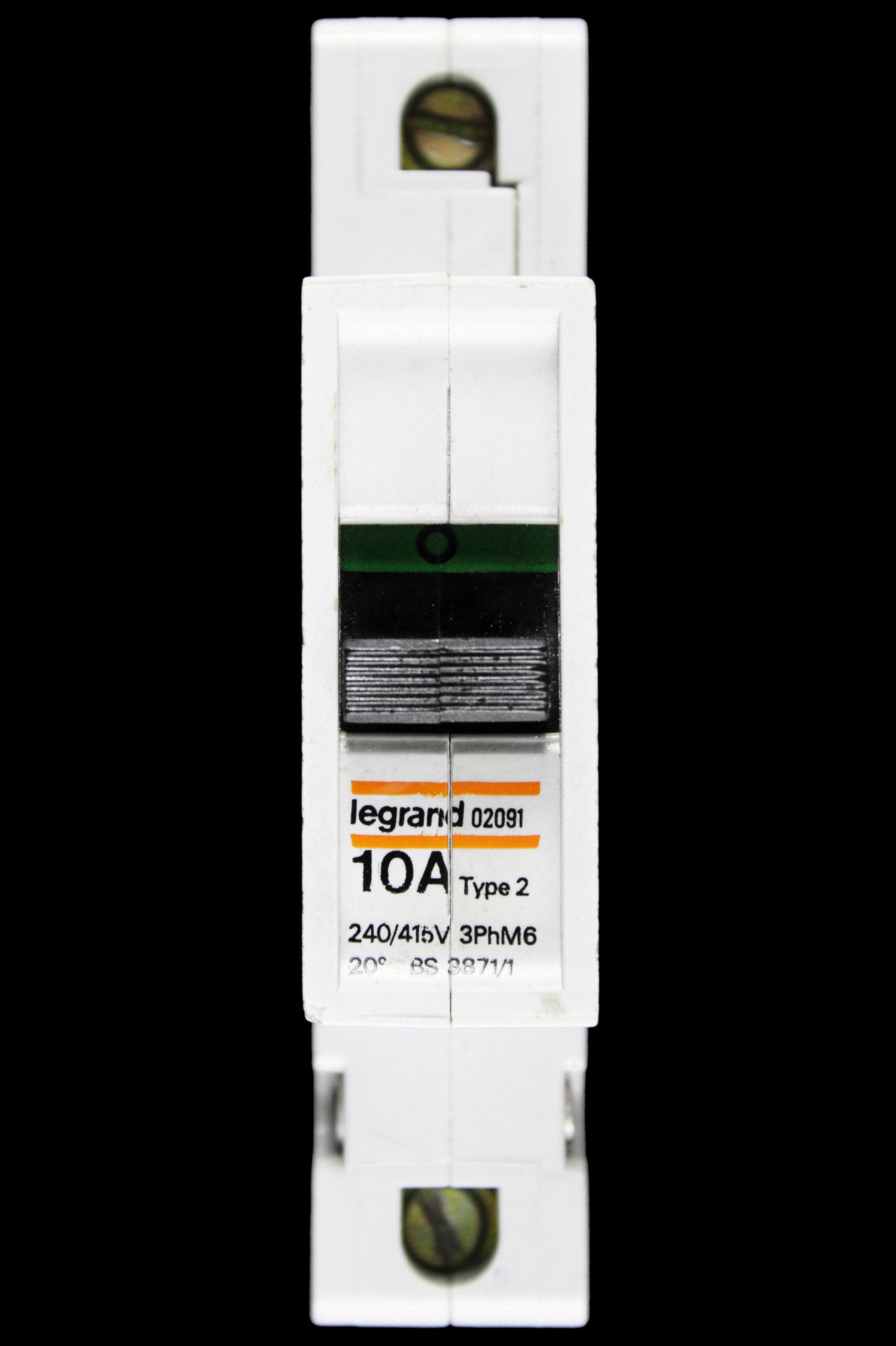 LEGRAND 10 AMP TYPE 2 M6 MCB CIRCUIT BREAKER 02091