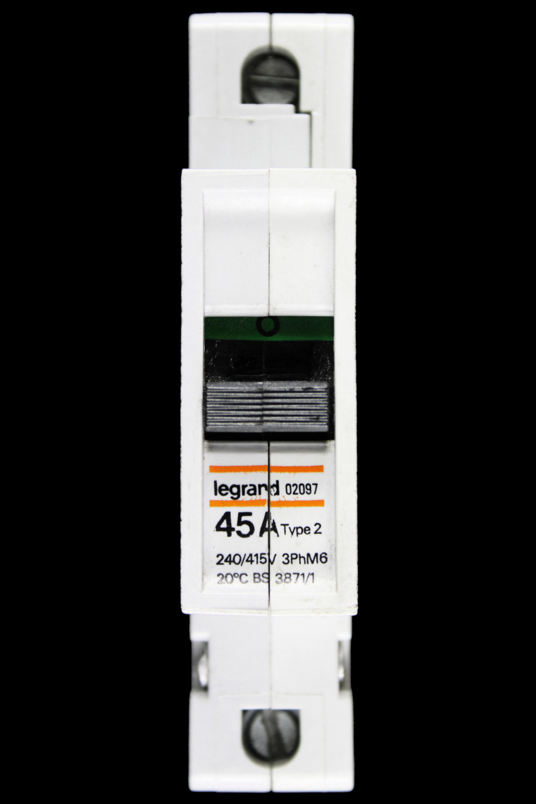 LEGRAND 45 AMP TYPE 2 M6 MCB CIRCUIT BREAKER 02097