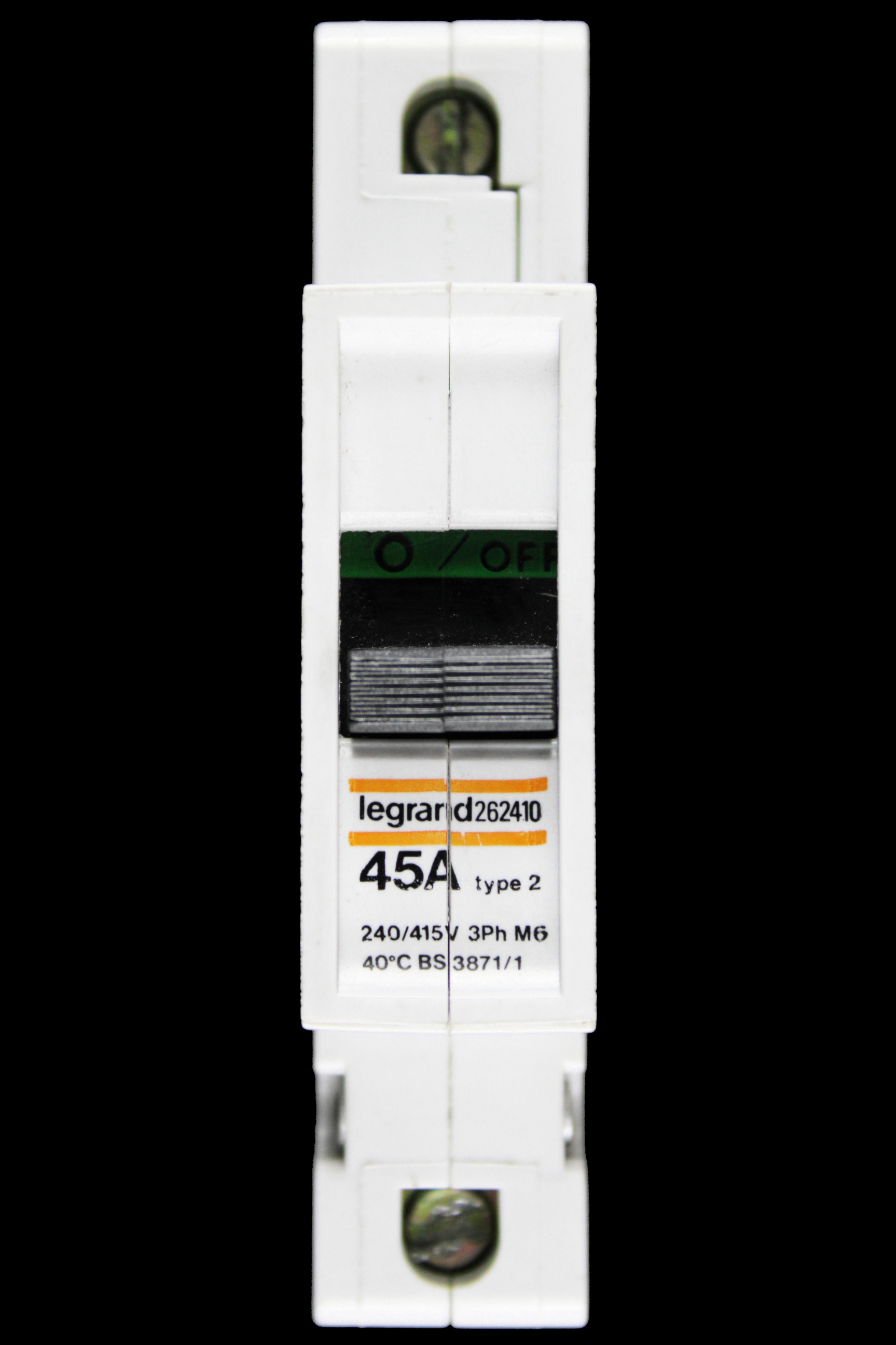 LEGRAND 45 AMP TYPE 2 M6 MCB CIRCUIT BREAKER 262410