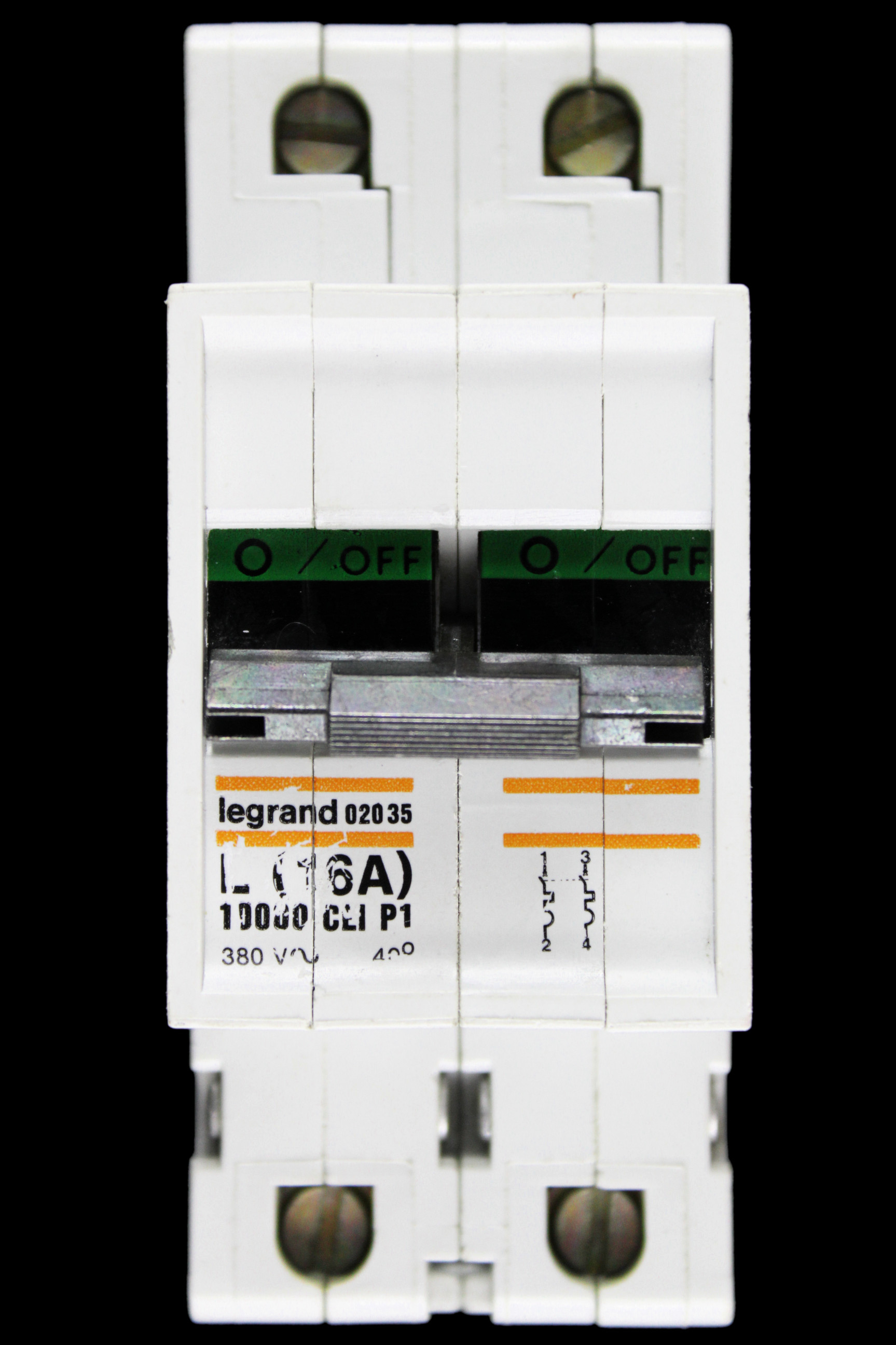 LEGRAND 16 AMP 10kA DOUBLE POLE MCB CIRCUIT BREAKER 02035