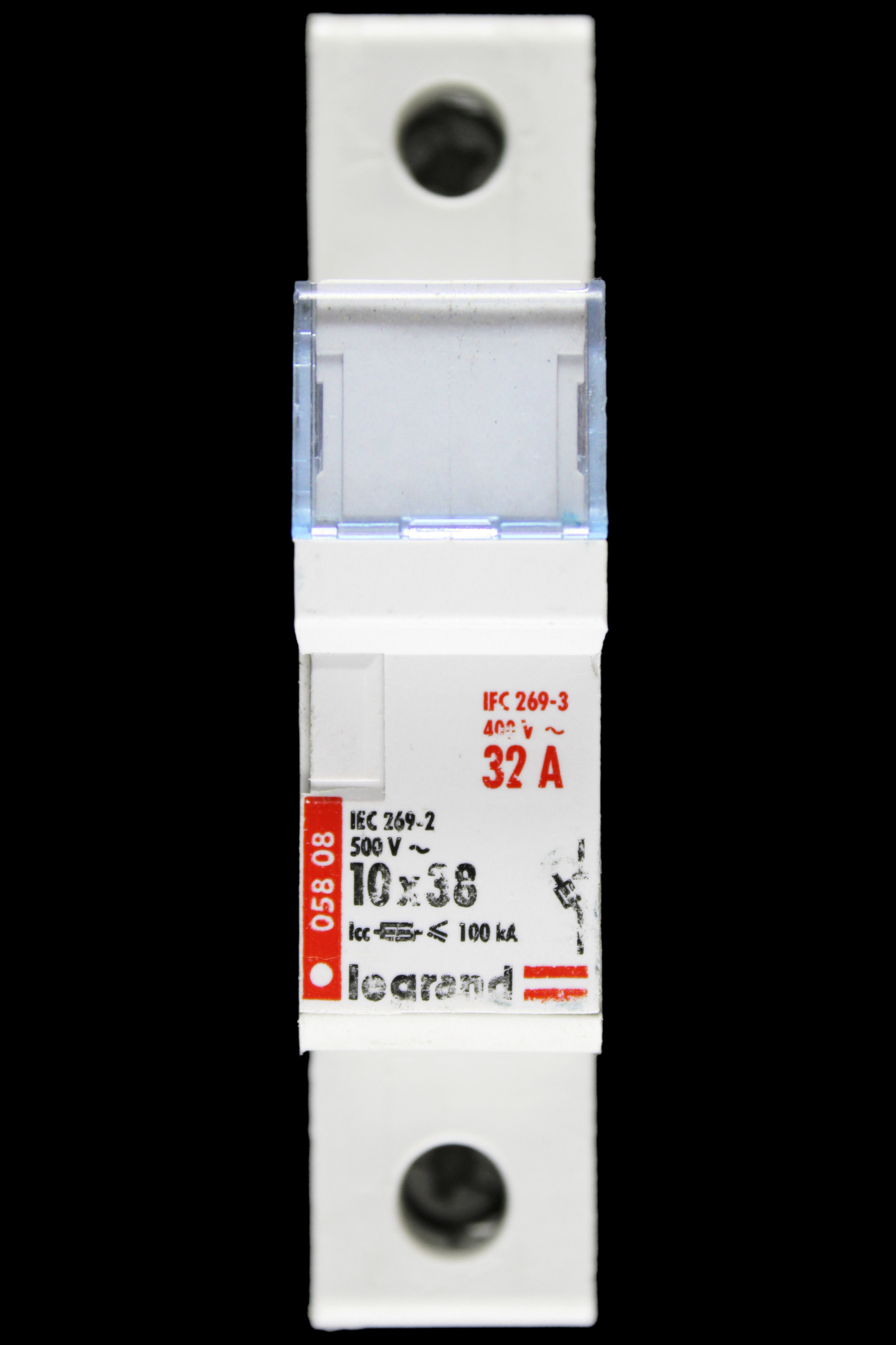 LEGRAND 32 AMP 10 X 38 HRC FUSE HOLDER CARRIER 05808