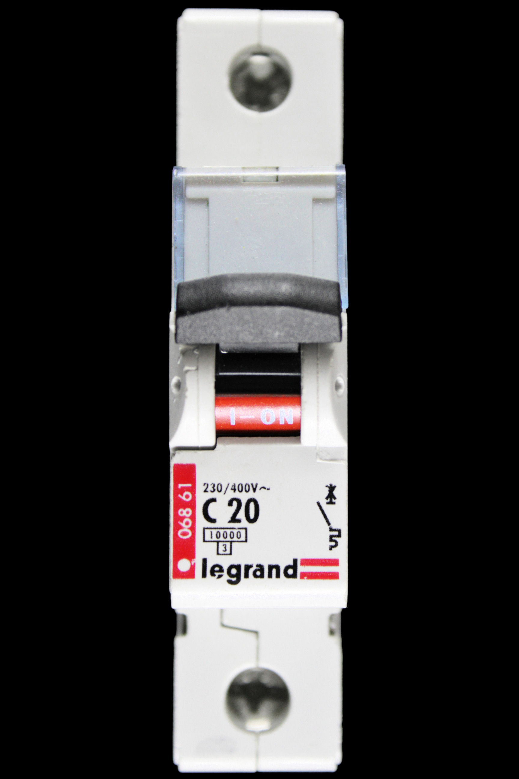 LEGRAND 20 AMP CURVE C 10kA MCB CIRCUIT BREAKER 068 61