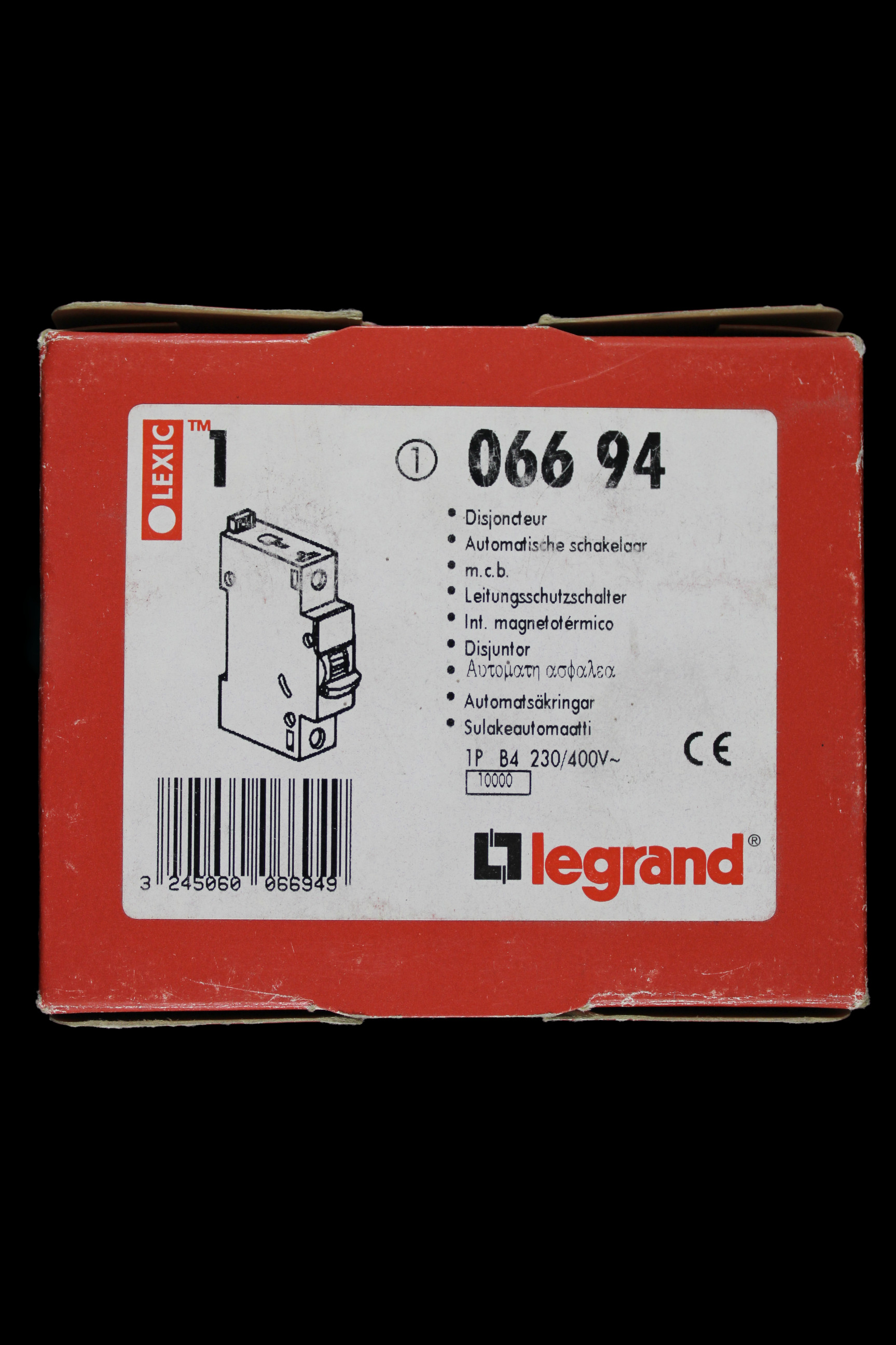 LEGRAND 4 AMP CURVE B 10kA MCB CIRCUIT BREAKER 066 94