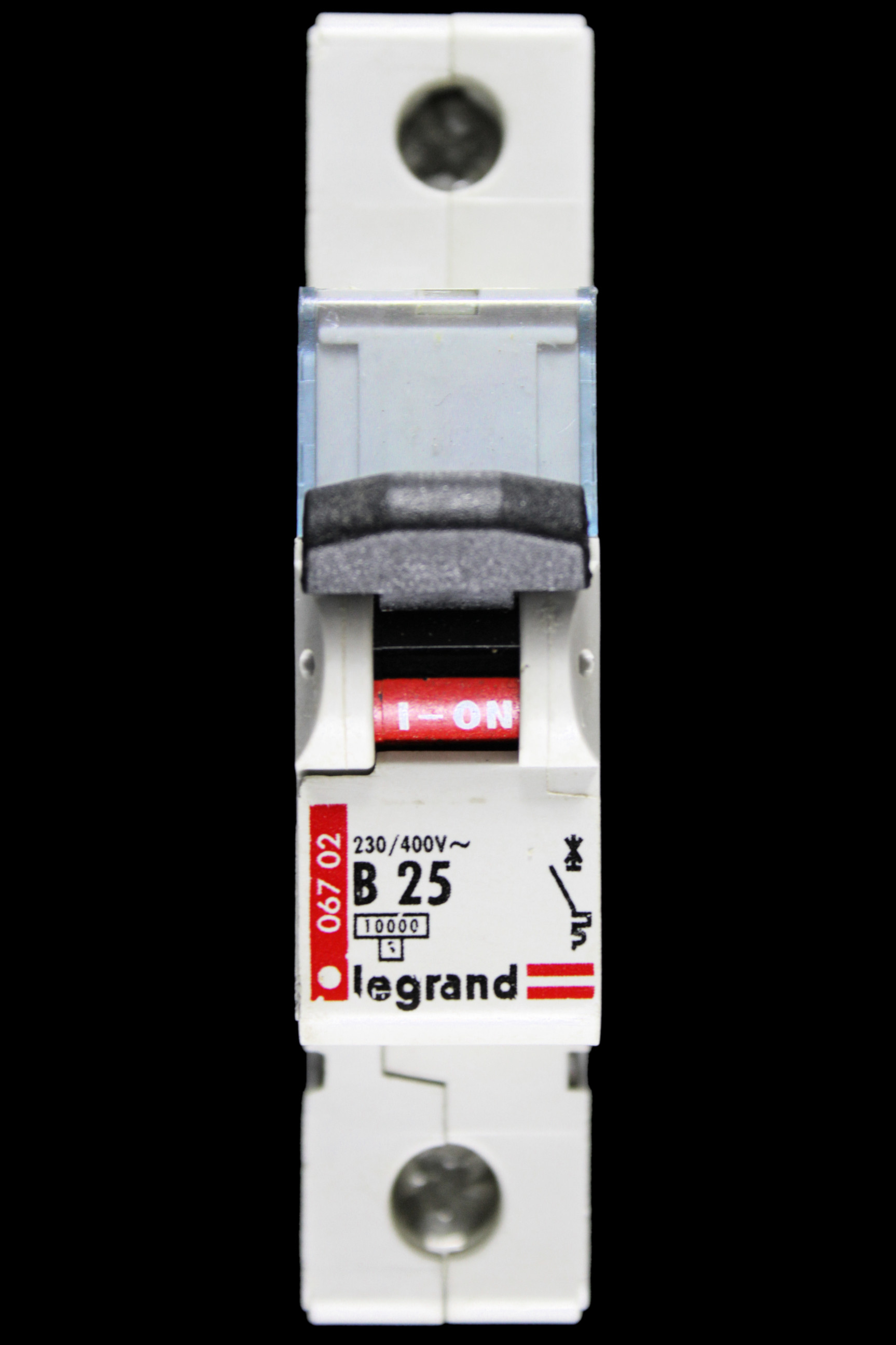 LEGRAND 25 AMP CURVE B 10kA MCB CIRCUIT BREAKER 067 02 06702
