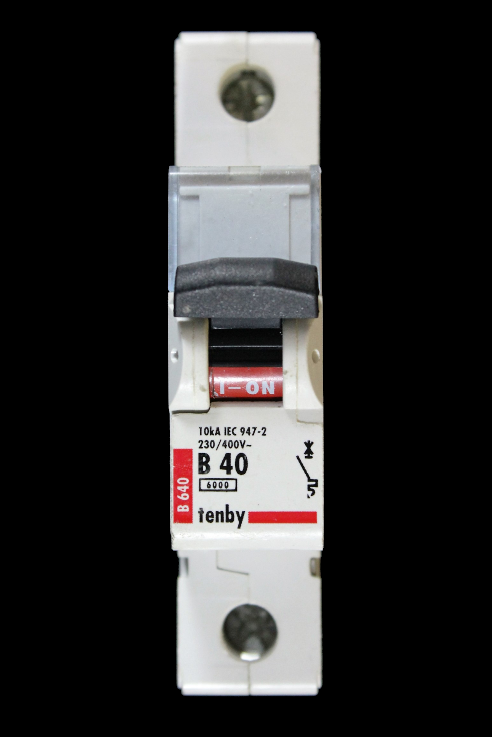 TENBY 40 AMP CURVE B 6kA MCB CIRCUIT BREAKER B640