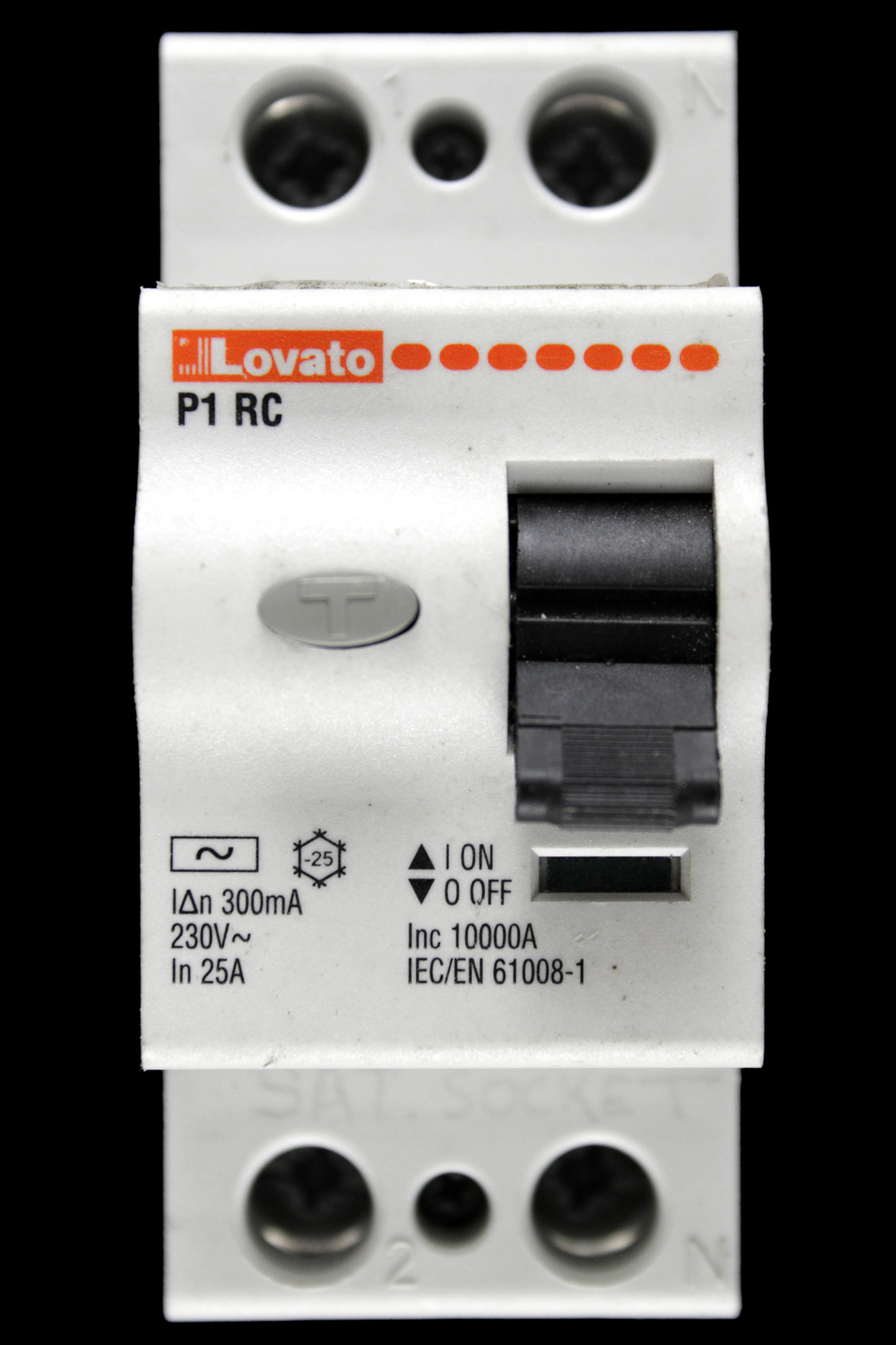 LOVATO 25 RCD DOUBLE POLE 300mA TYPE AC P1 RC