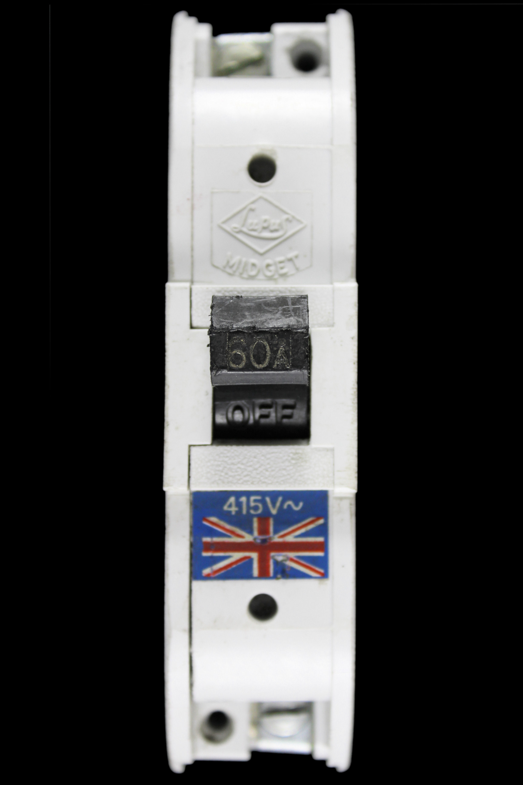 LUPUS 60 AMP MCB CIRCUIT BREAKER MIDGET WHITE