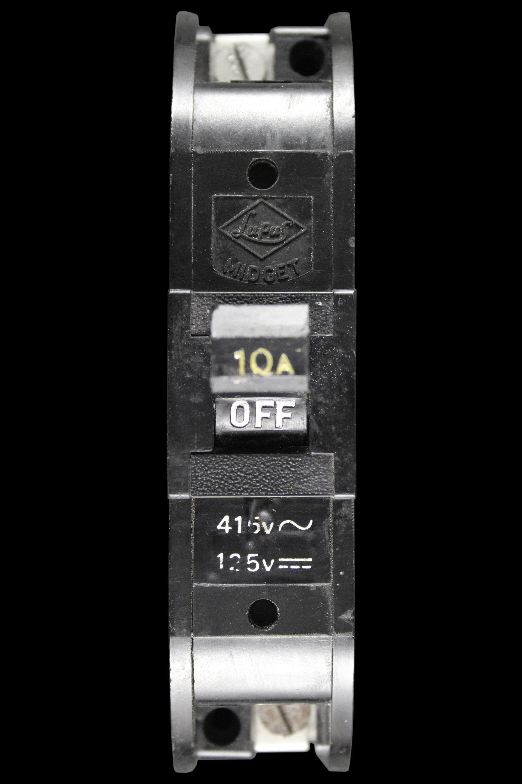 LUPUS 10 AMP MCB CIRCUIT BREAKER 415V MIDGET